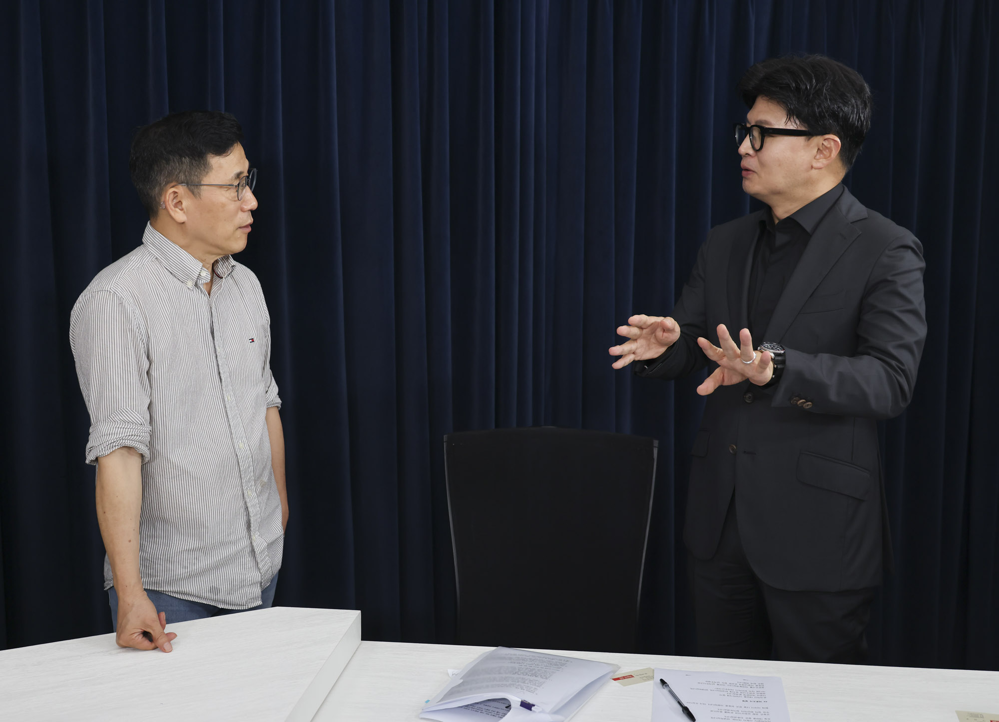 한동훈;진중권;유튜브