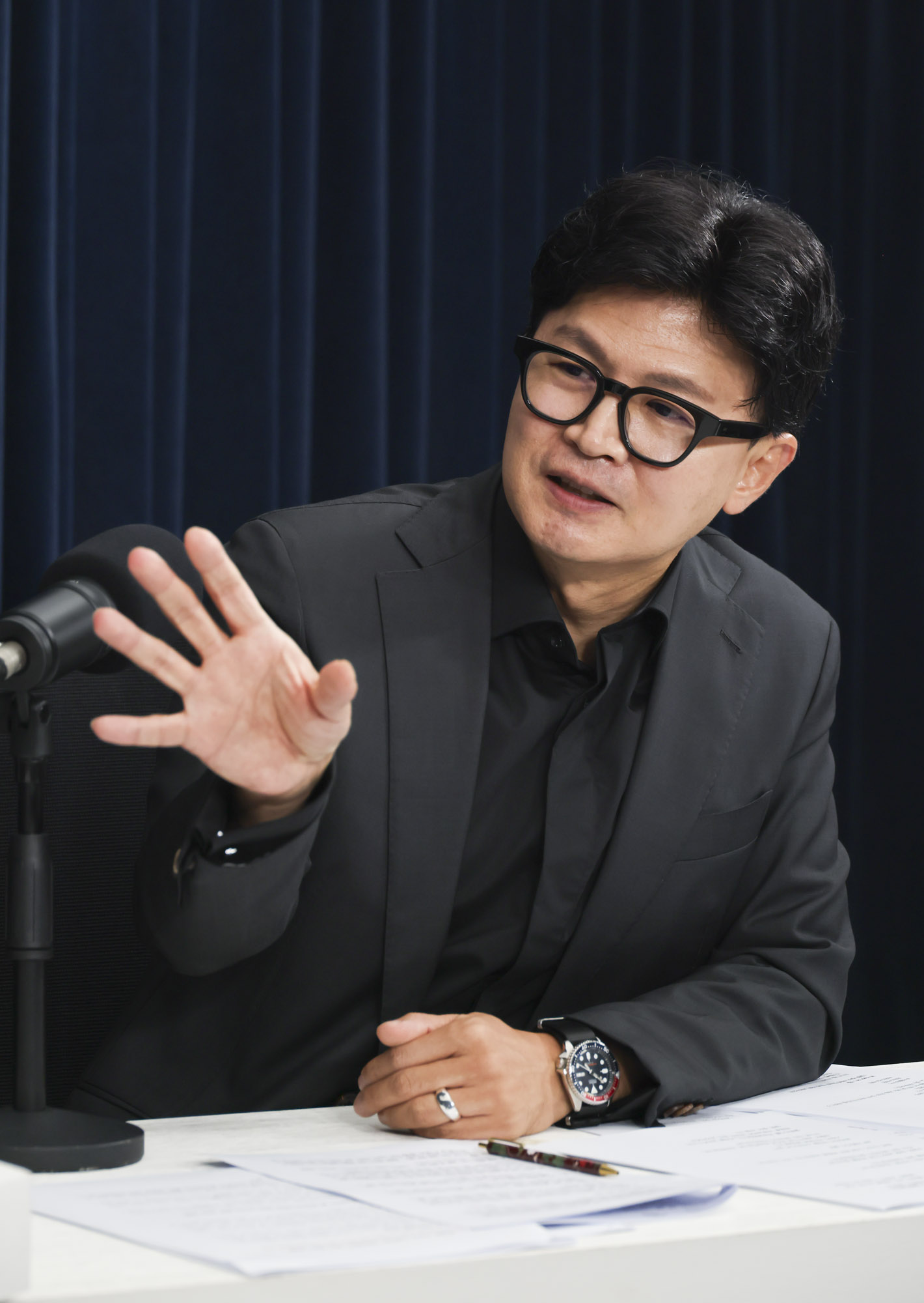 한동훈;진중권
