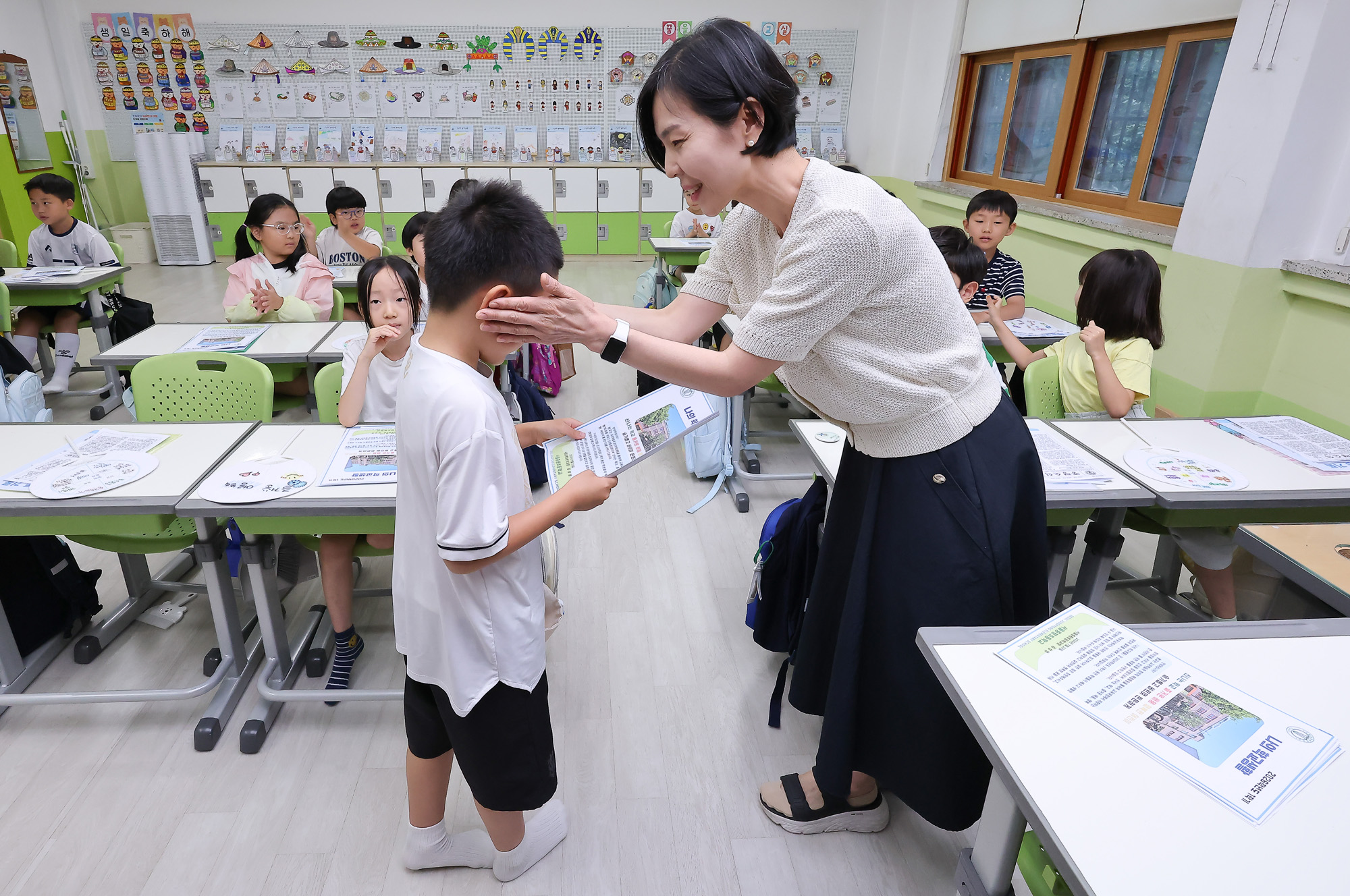 중평초등학교;서울초등학교;방학식;여름방학;생활통지표;여름
