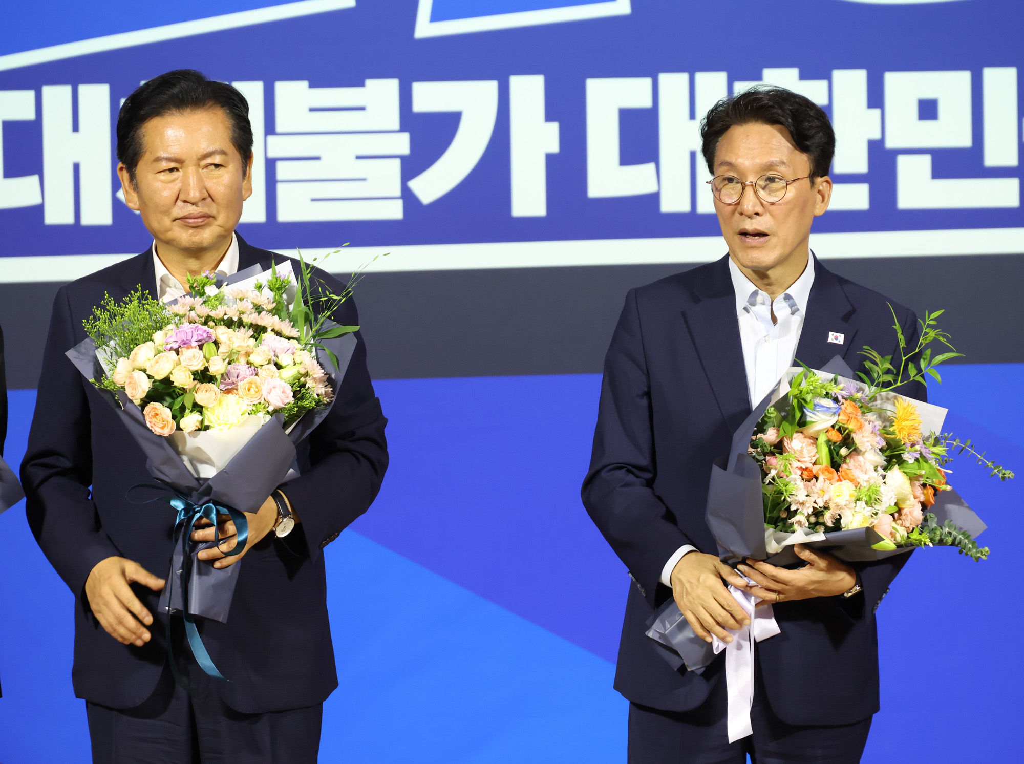 정치;국회;더불어민주당예비경선발표;당대표후보자발표;정청래;김민석