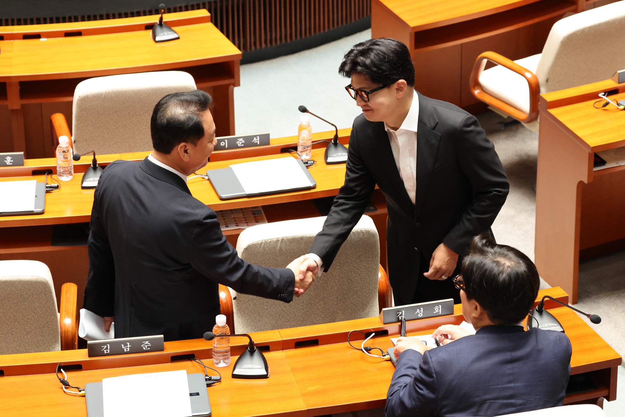 정치;국회;예산결산특별위원회;한동훈;이광재