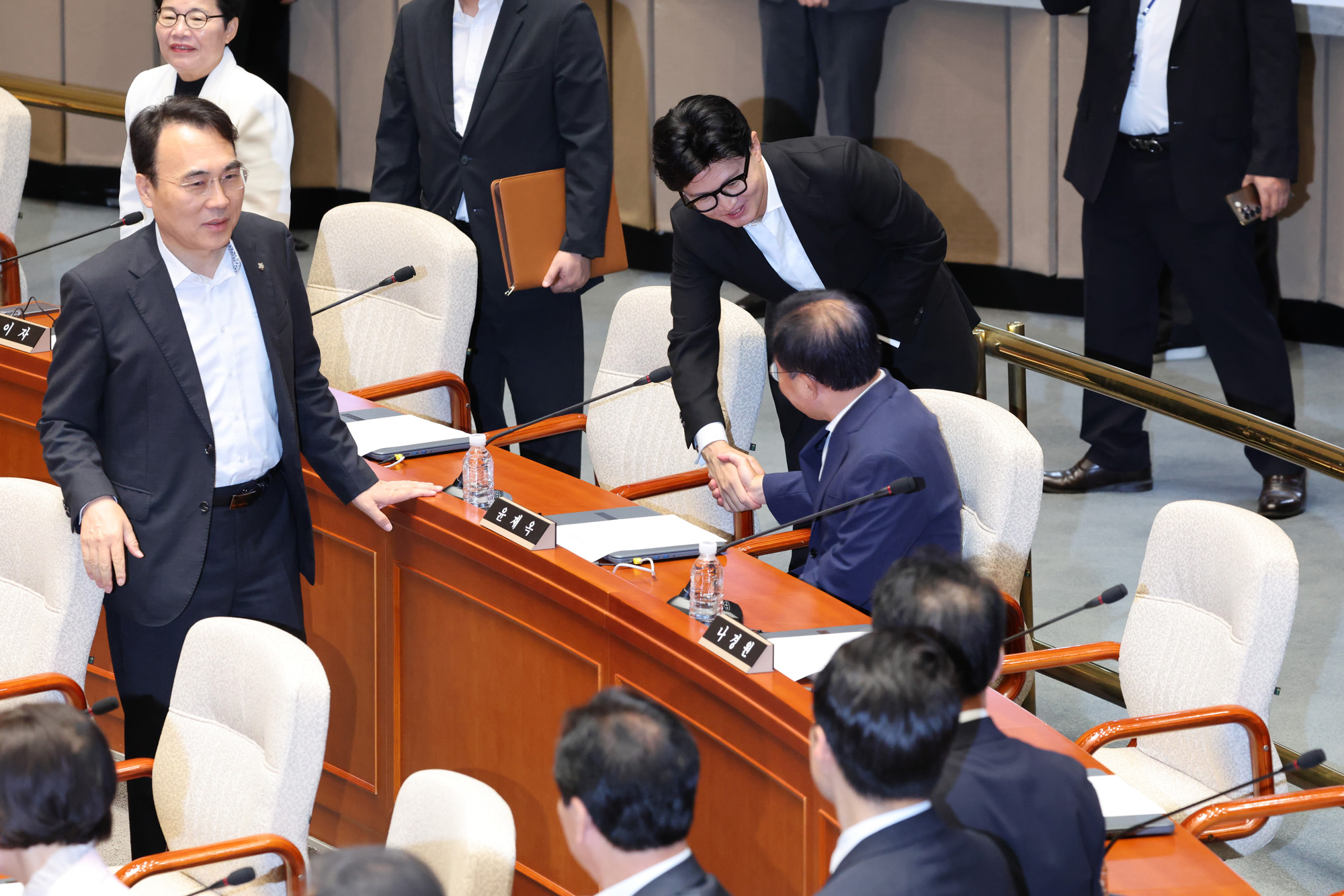 정치;국회;예산결산특별위원회;한동훈;이광재