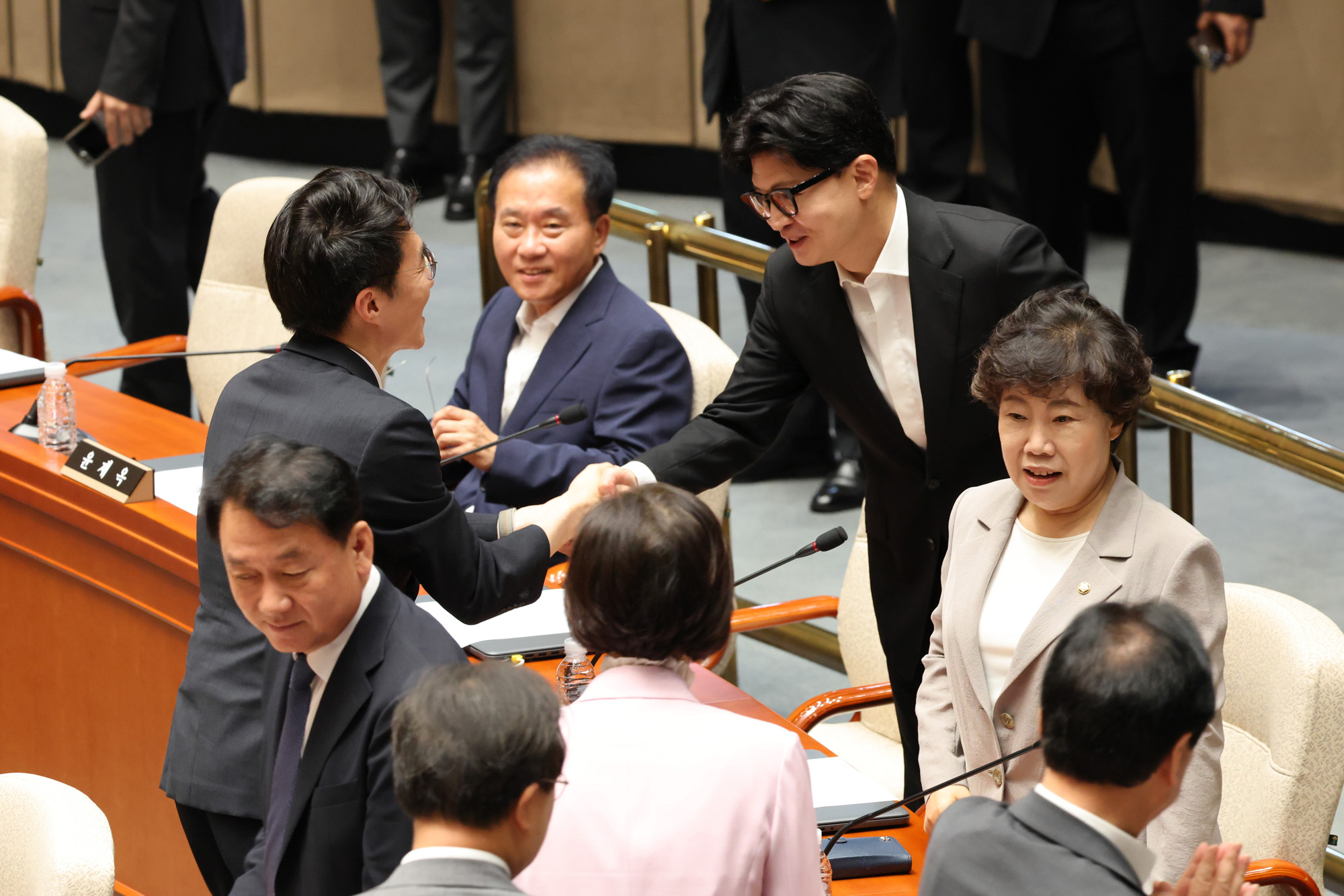 정치;국회;예산결산특별위원회;한동훈;이광재