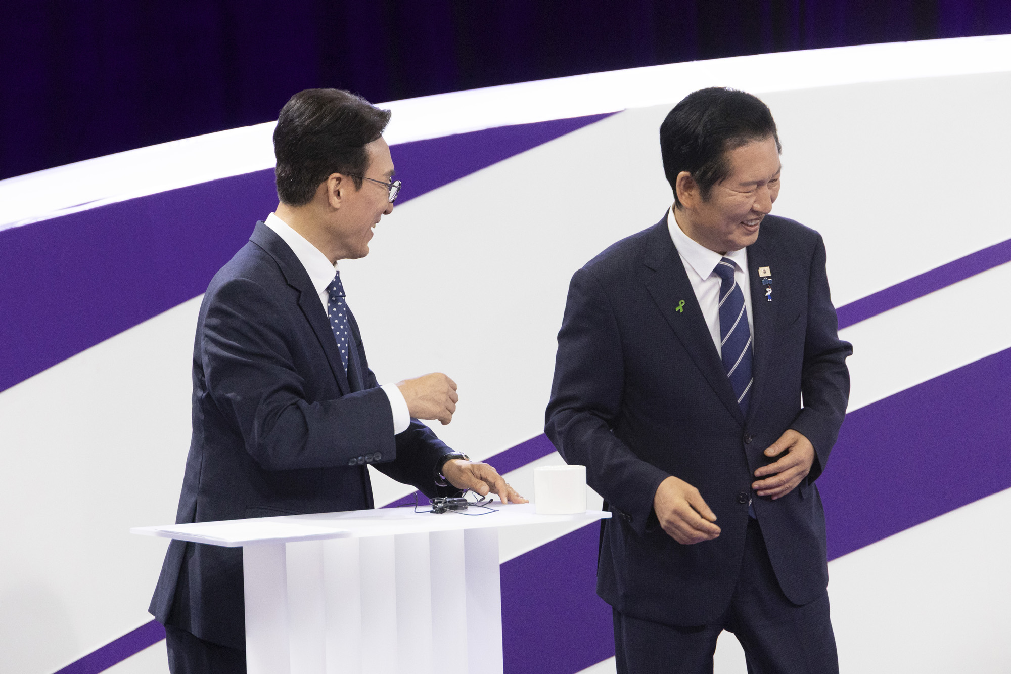 정치;국회;더불어민주당 당대표후보토론회;송영길;김민석;정청래