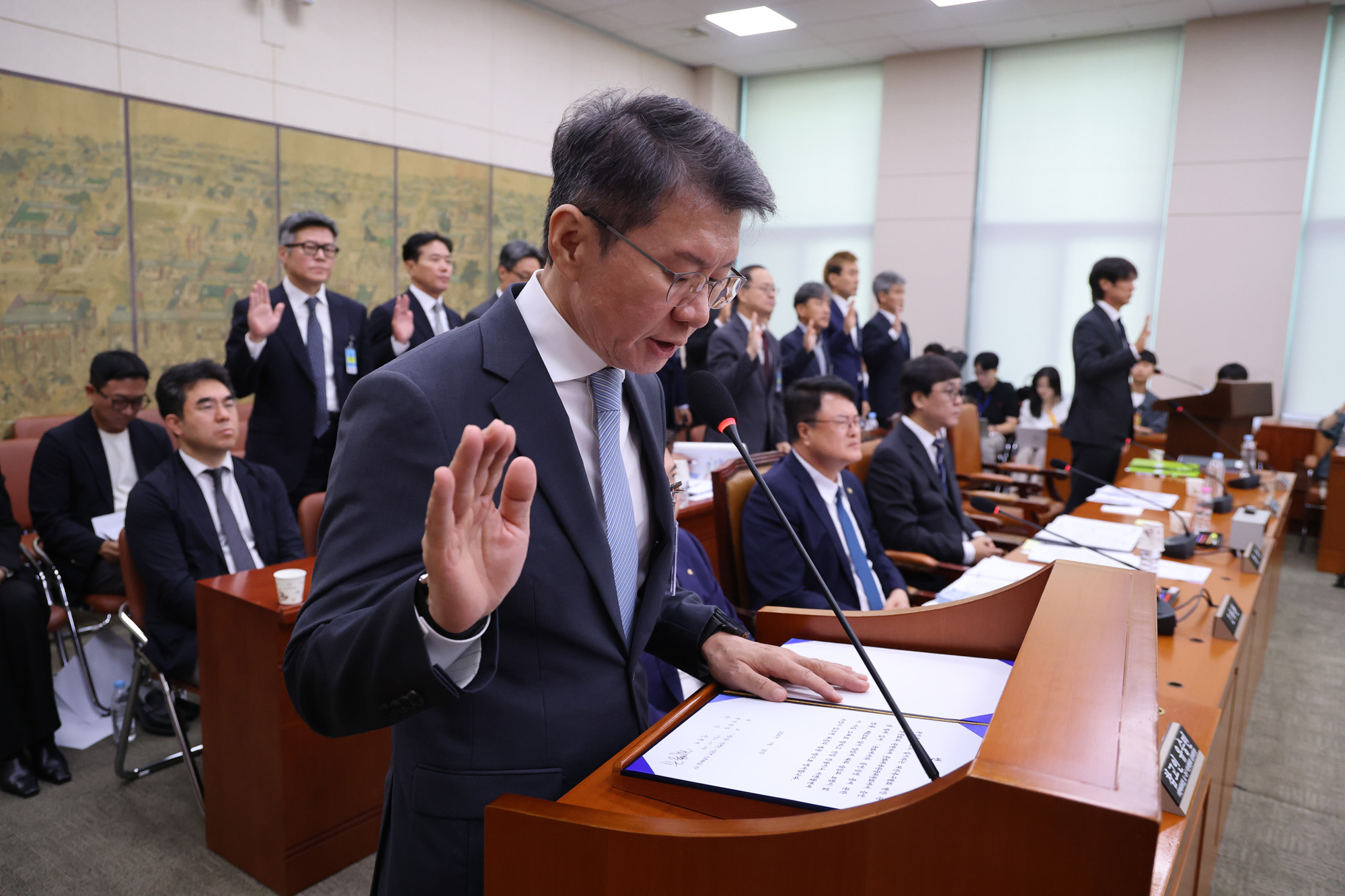 정치;국회;문화체육관광위원회;청문회;대한축구협회;정몽규;홍명보