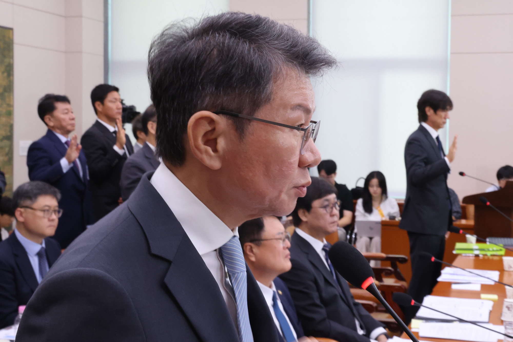 정치;국회;문화체육관광위원회;청문회;대한축구협회;정몽규;홍명보