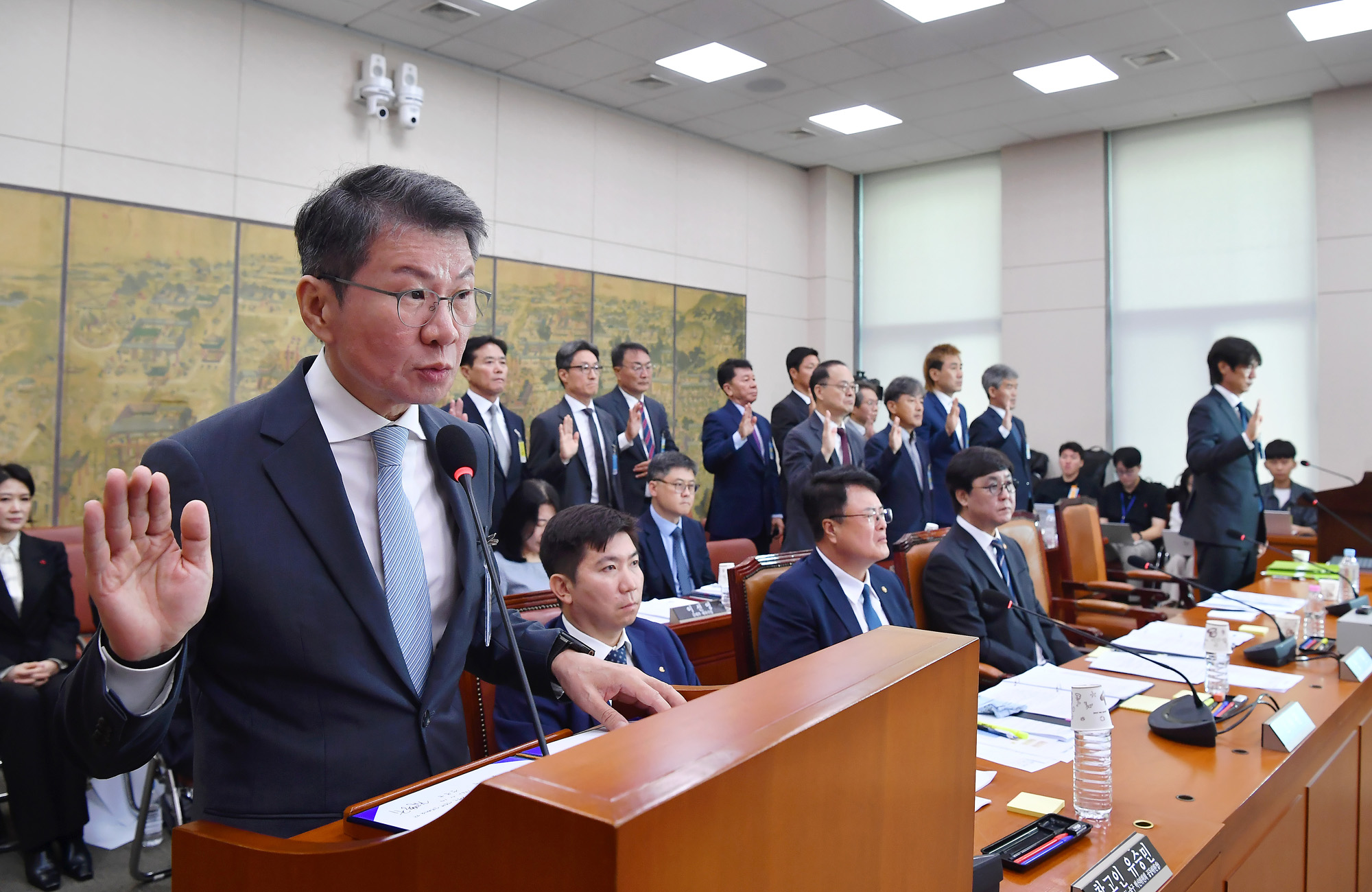 정치;국회;문화체육관광위원회;청문회;대한축구협회;정몽규;홍명보