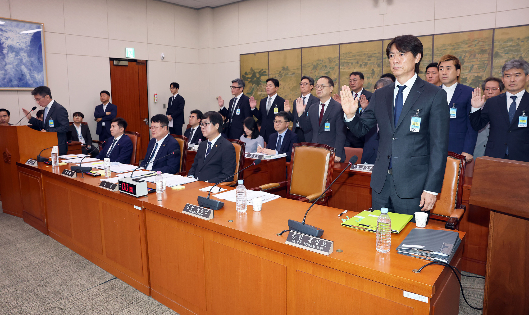 정치;국회;문화체육관광위원회;청문회;대한축구협회;정몽규;홍명보