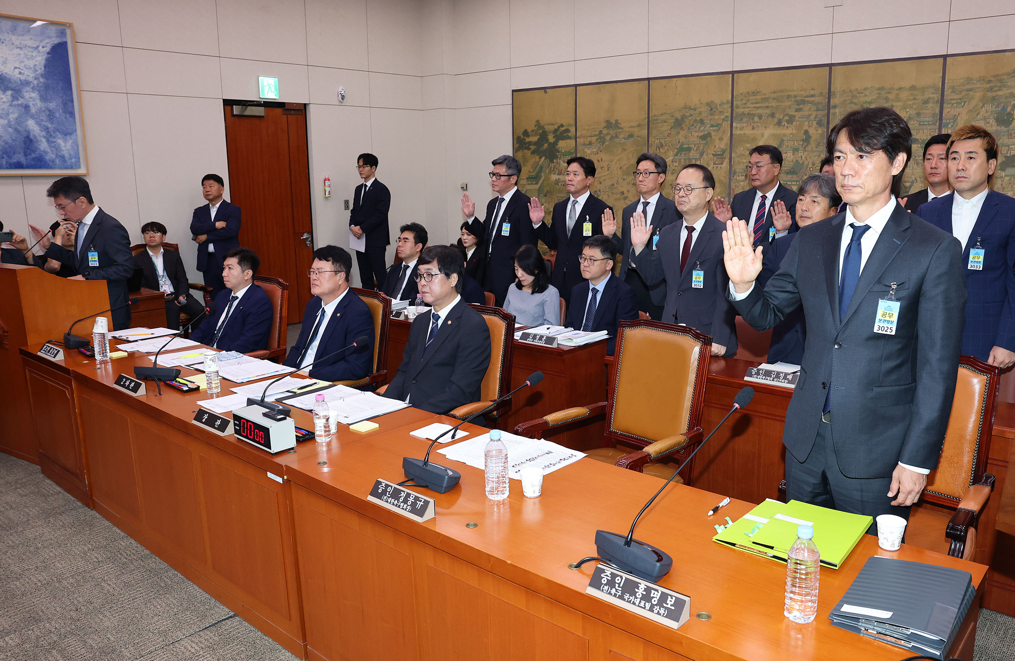 정치;국회;문화체육관광위원회;청문회;대한축구협회;정몽규;홍명보