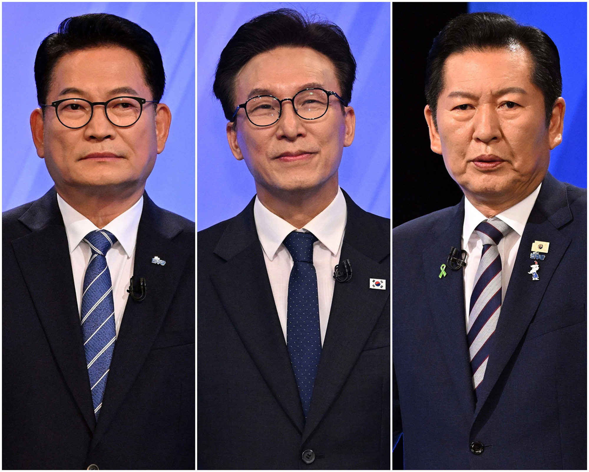 정치;국회;믽주당대표후보토론회;김민석;송영길;정청래