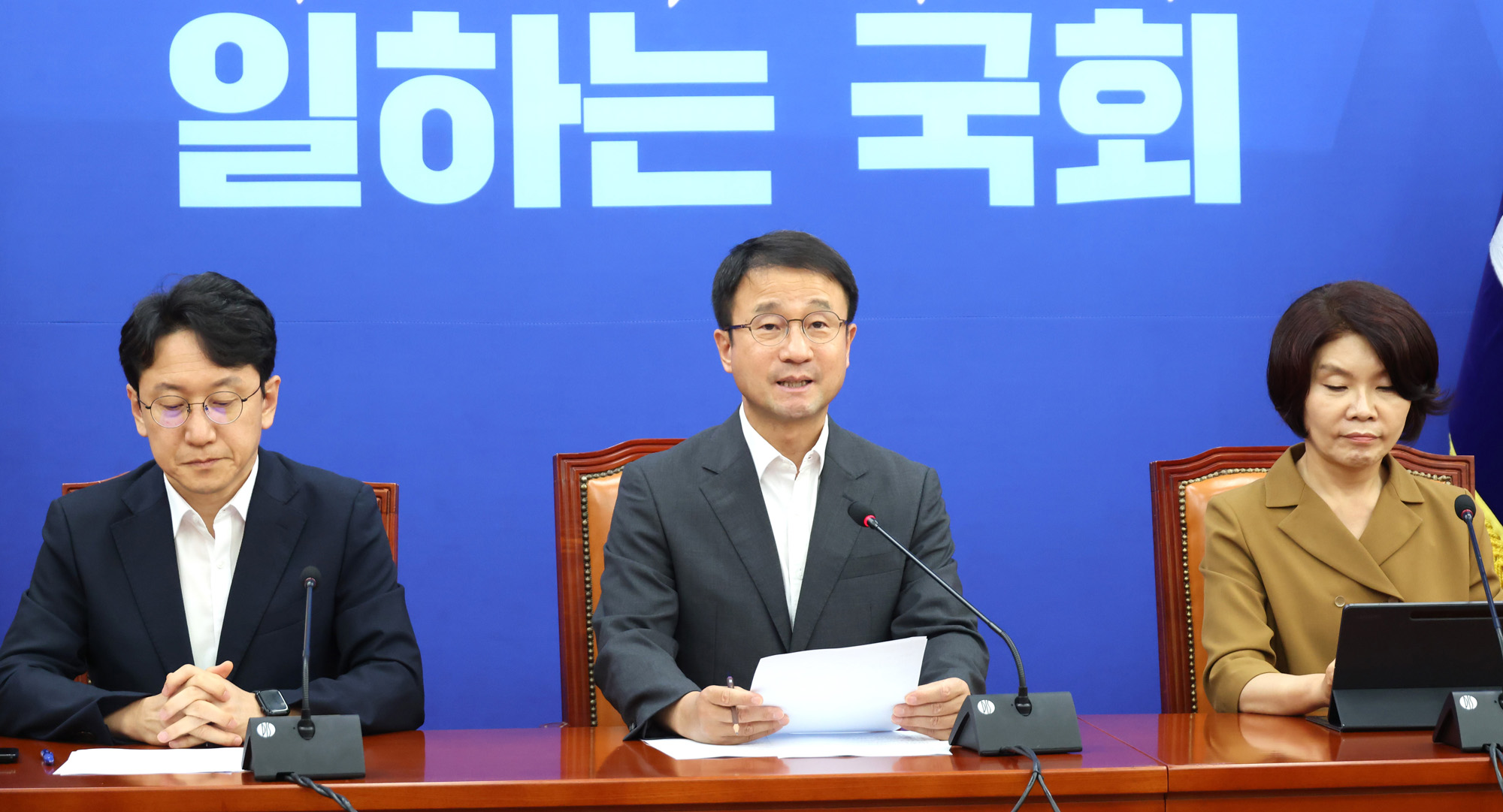 정치;국회;더불어민주당 정책조정회의;한병도