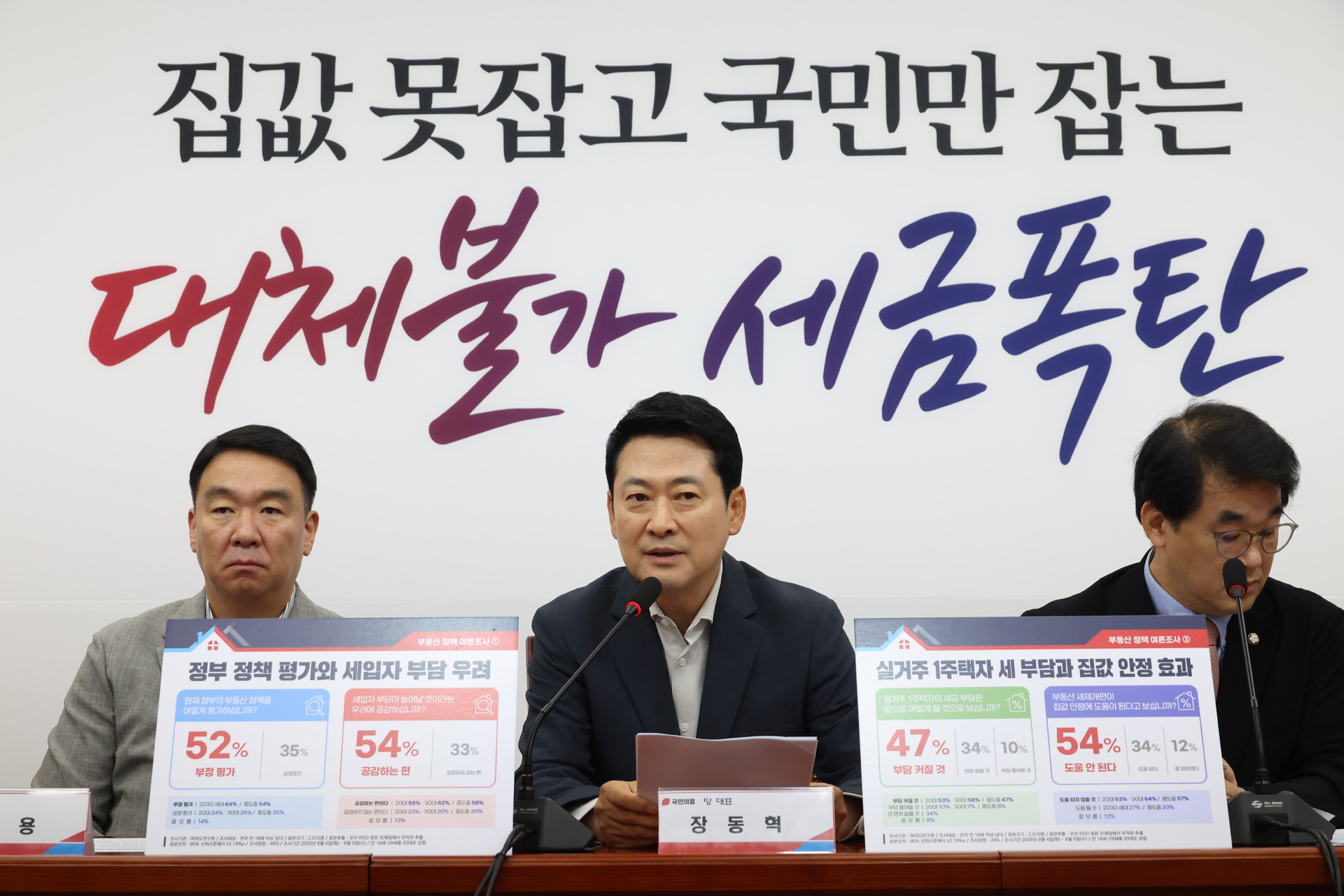 정치;국회;국민의힘 부동산정책정상화특별위원회;장동혁