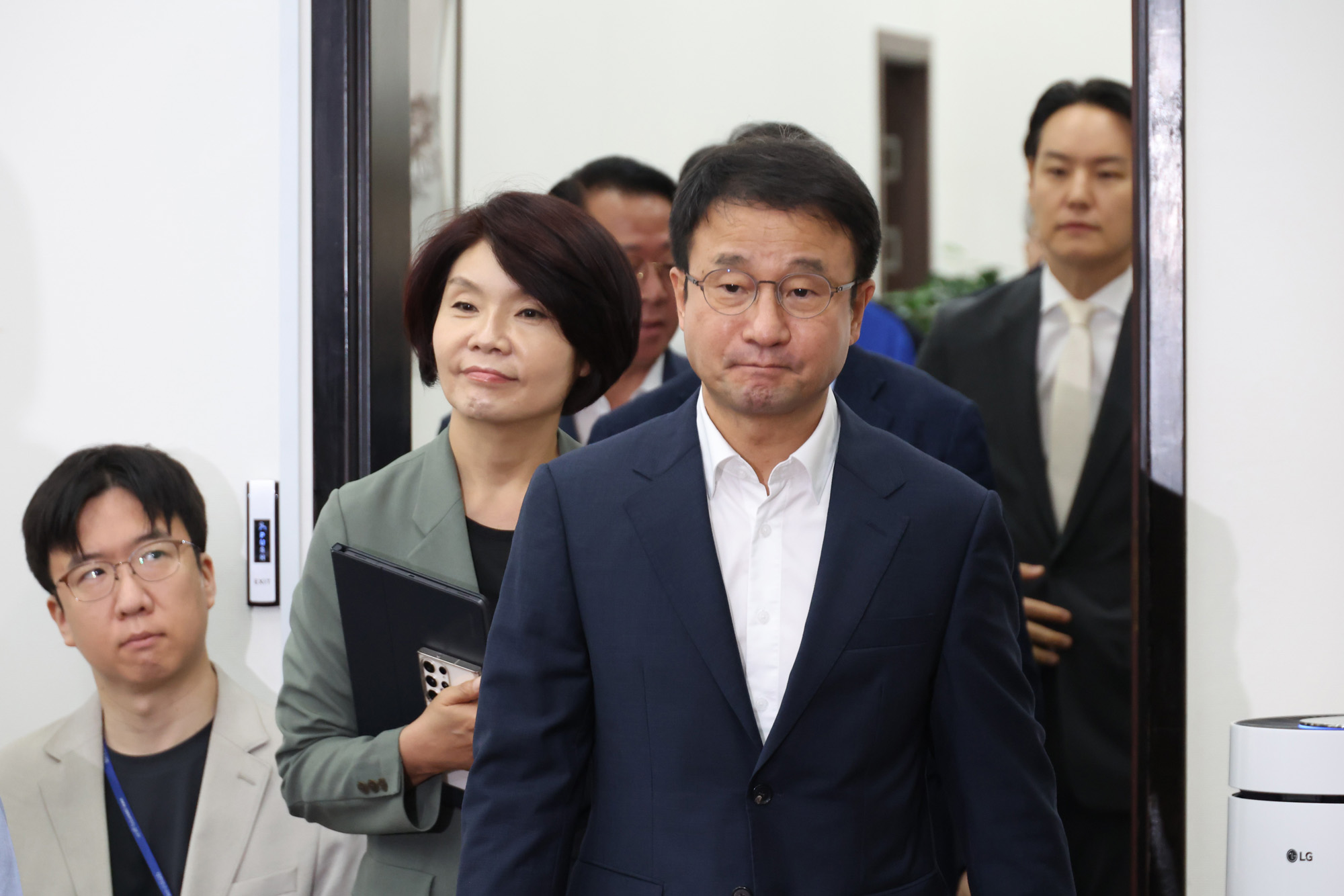 정치;국회;원내대책회의;더불어민주당;한병도