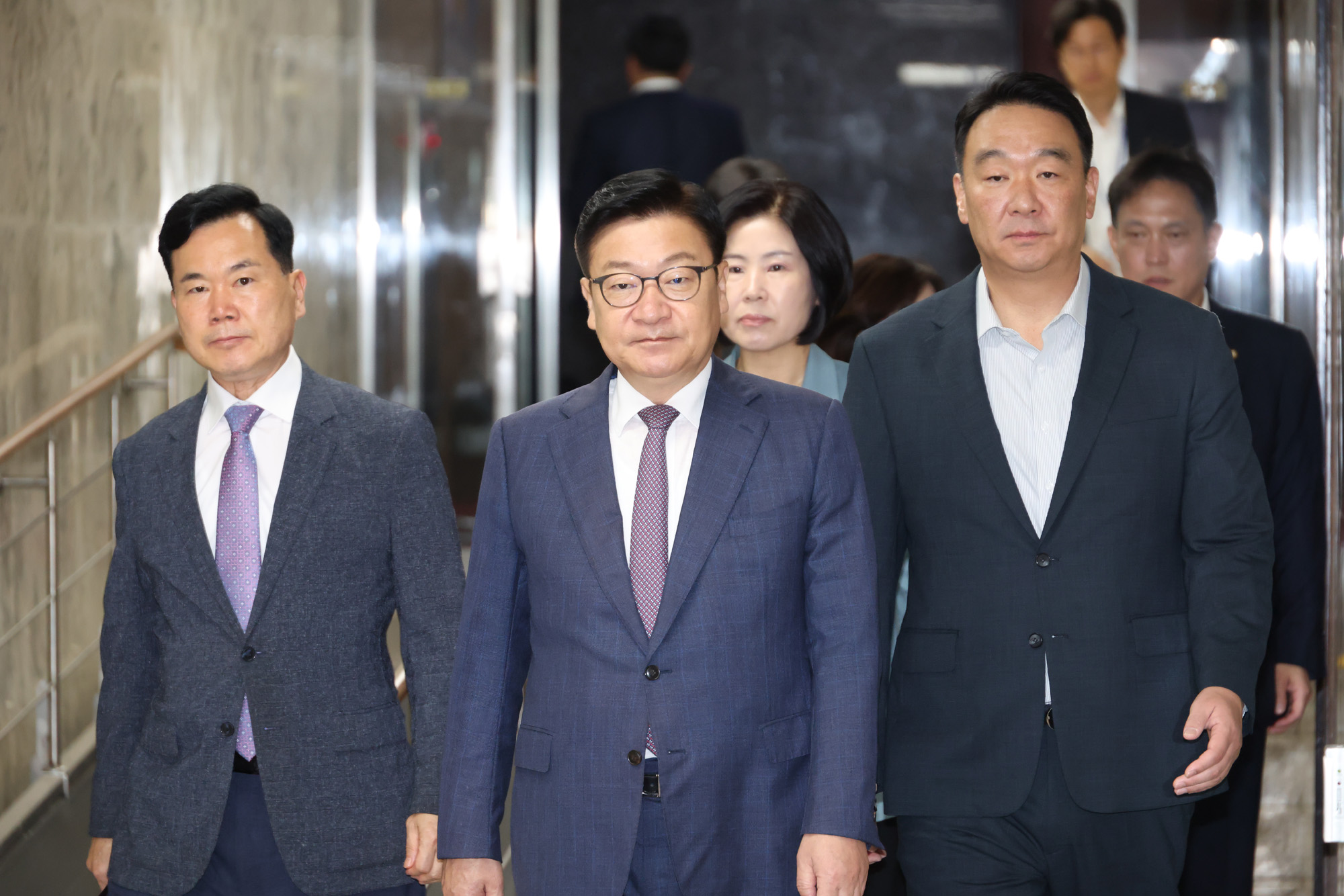 정치;국회;원내대책회의;정점식;국민의힘