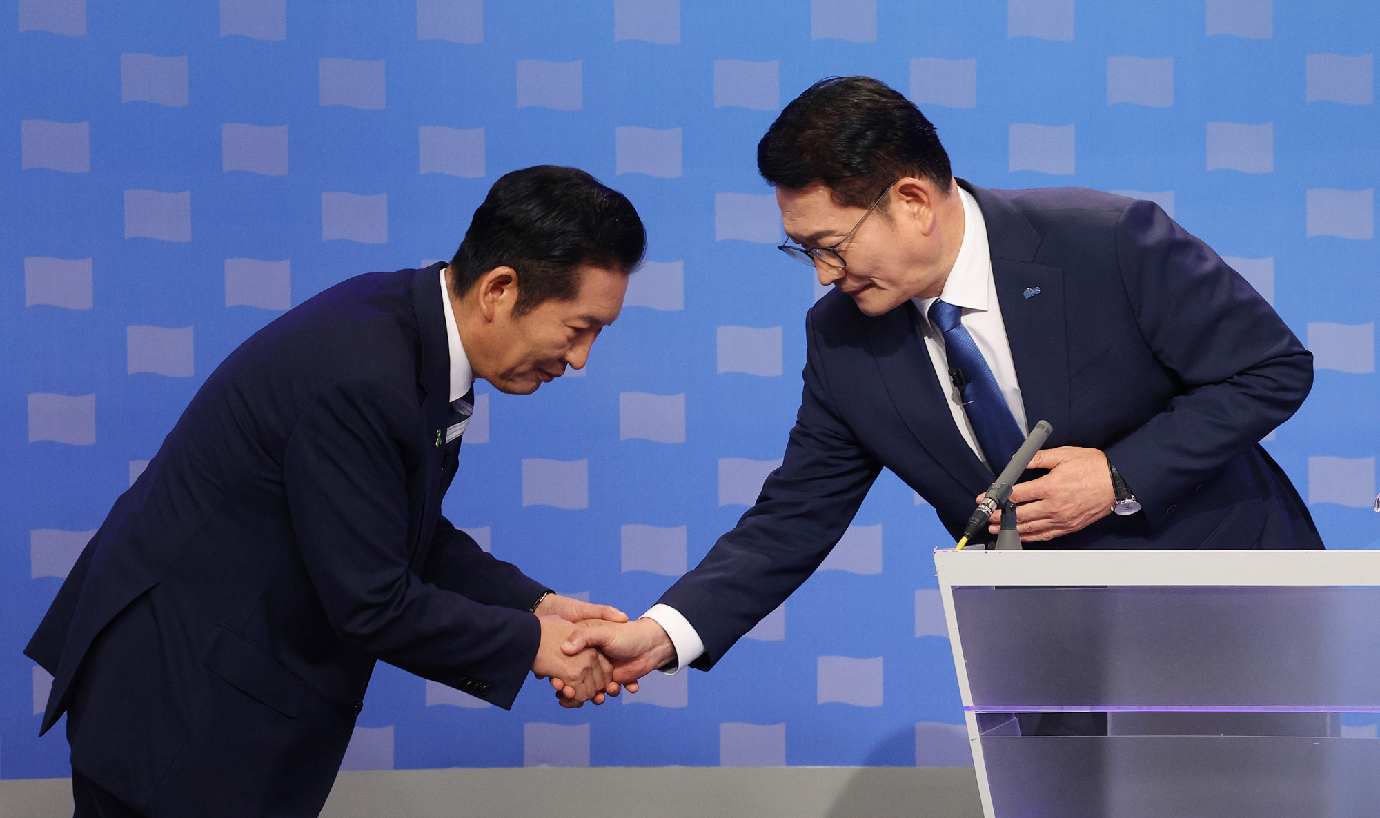 정치;국회;더불어민주당대표후보TV토론회;정청래;송영길;김민석