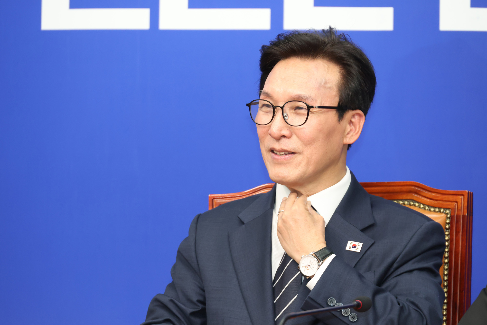 정치;국회;김민석;강훈식;대통령축하난