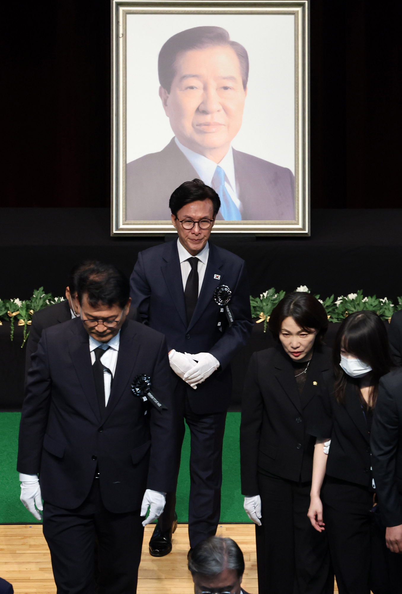 김대중추모식;김대중추도식