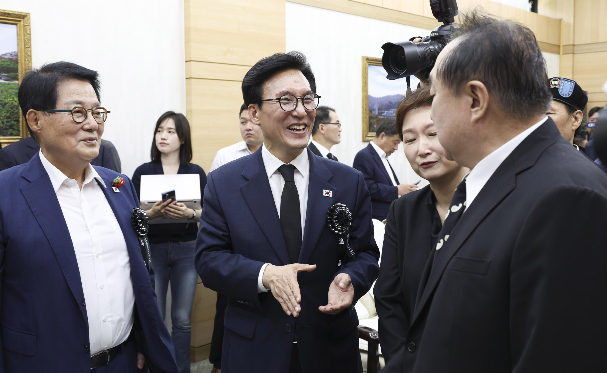 김대중추모식;김대중추도식