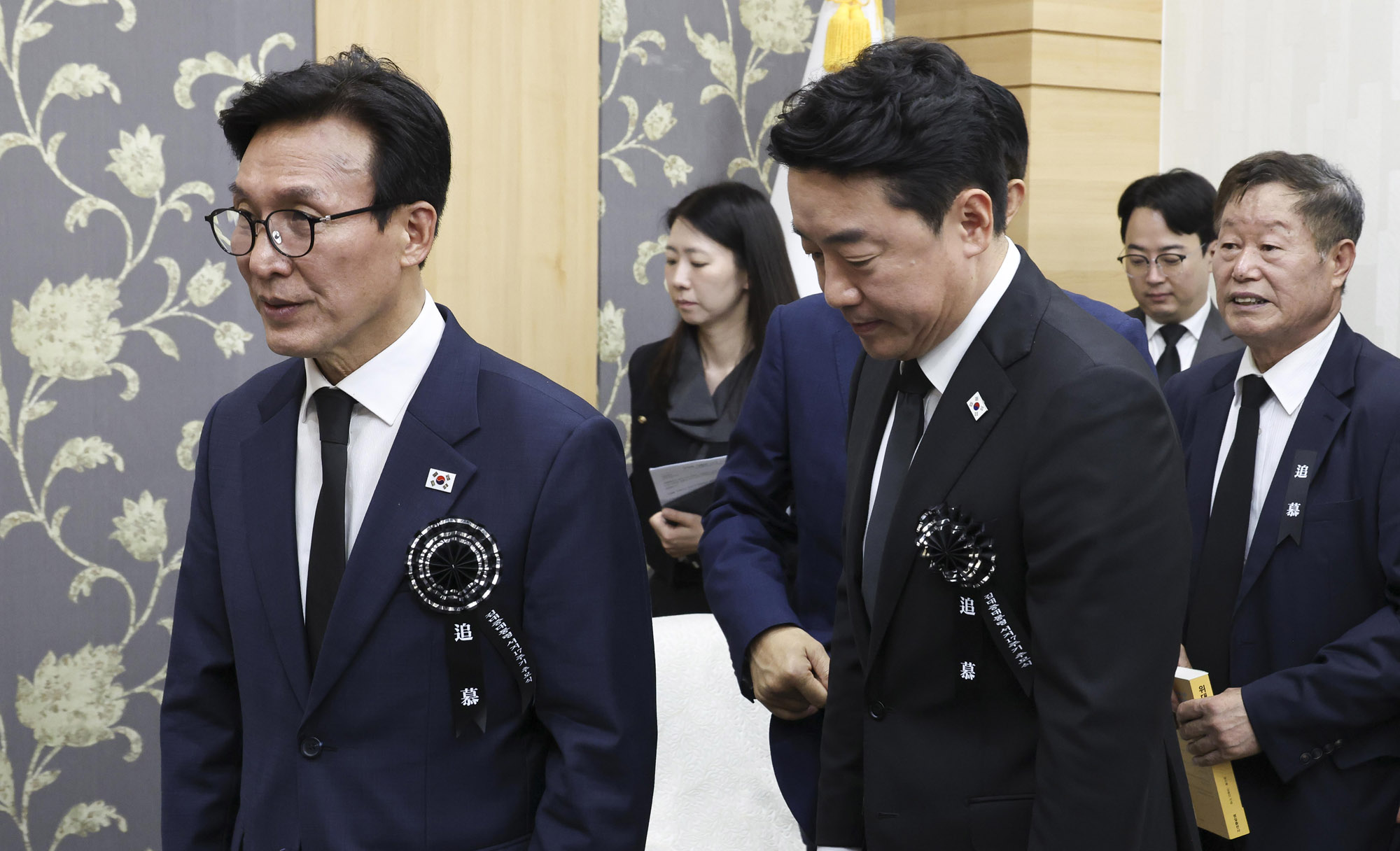 김대중추모식;김대중추도식