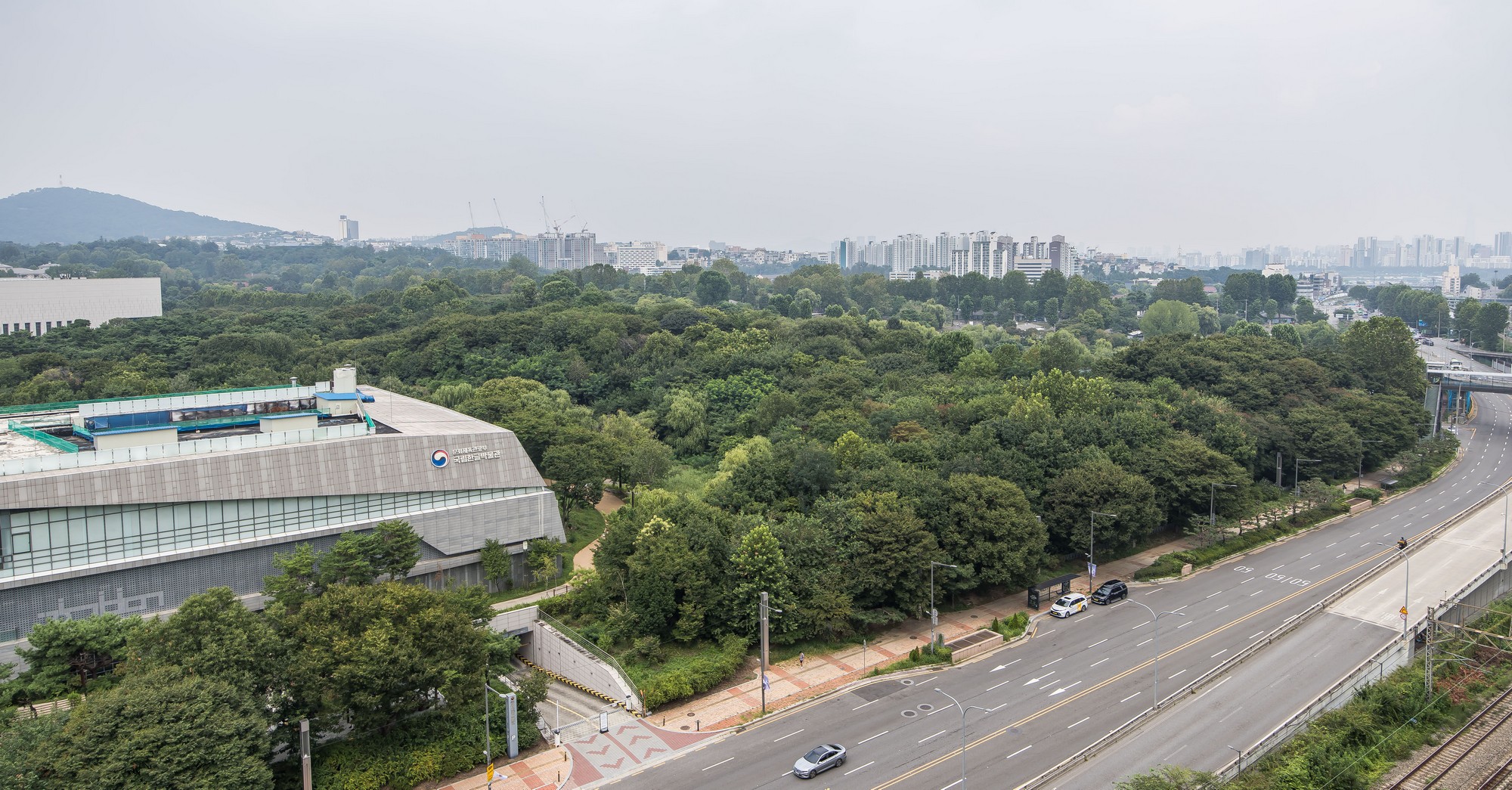 경제;부동산;용산가족공원;용산공원전경;용산공원아파트;용산재개발