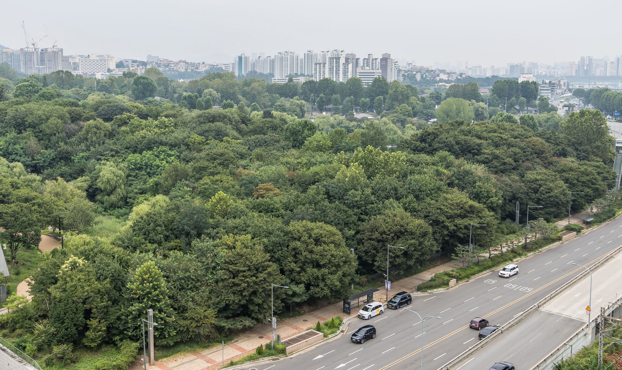 경제;부동산;용산가족공원;용산공원전경;용산공원아파트;용산재개발