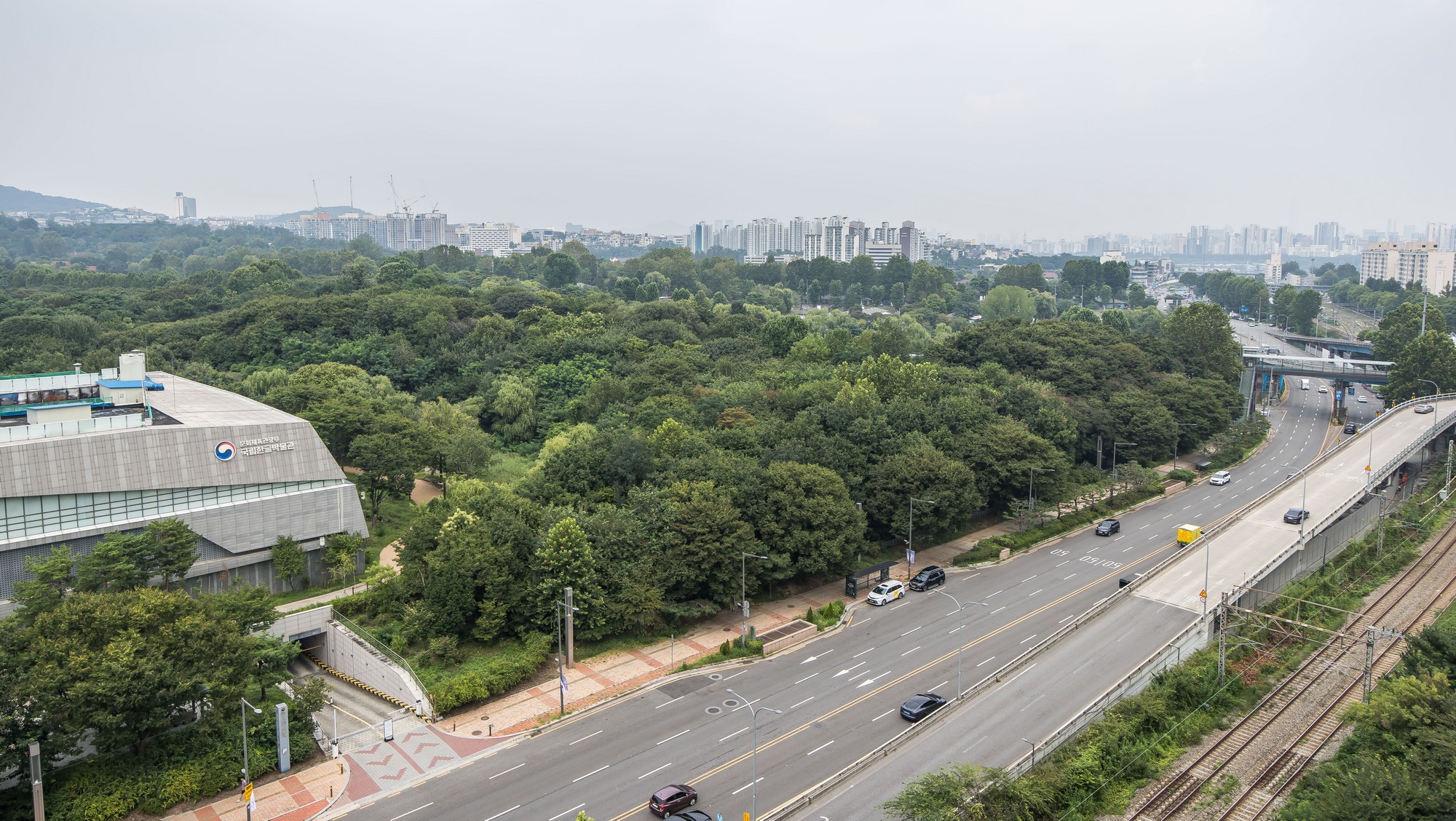 경제;부동산;용산가족공원;용산공원전경;용산공원아파트;용산재개발