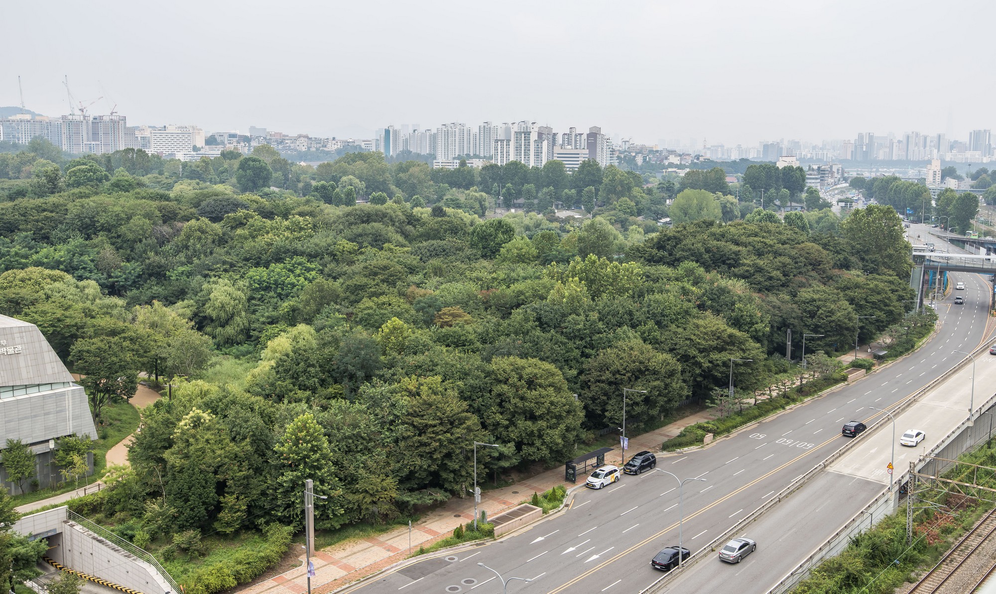경제;부동산;용산가족공원;용산공원전경;용산공원아파트;용산재개발