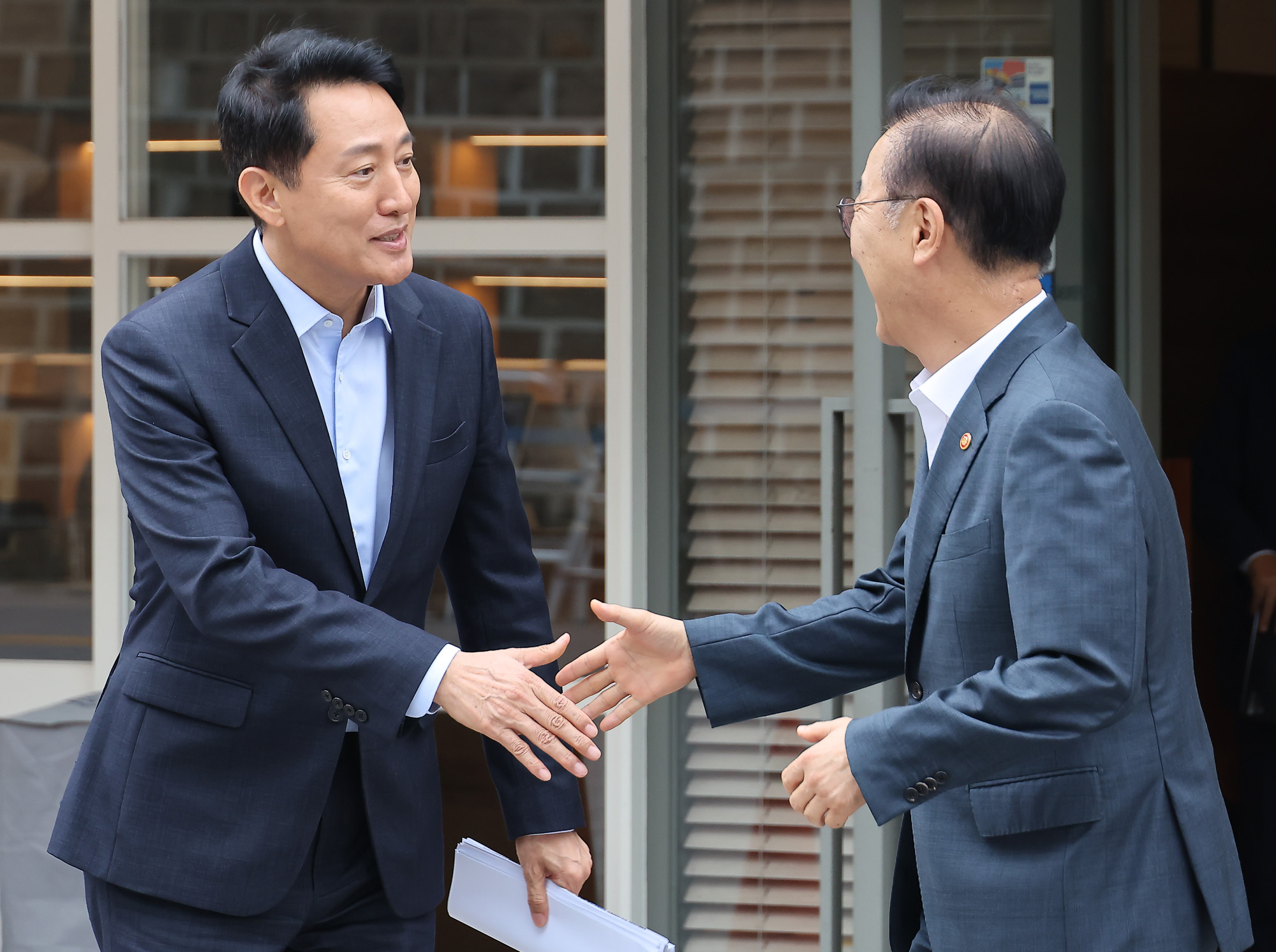 김윤덕;오세훈;주택공급;회동;달개비;국토교통부;서울시
