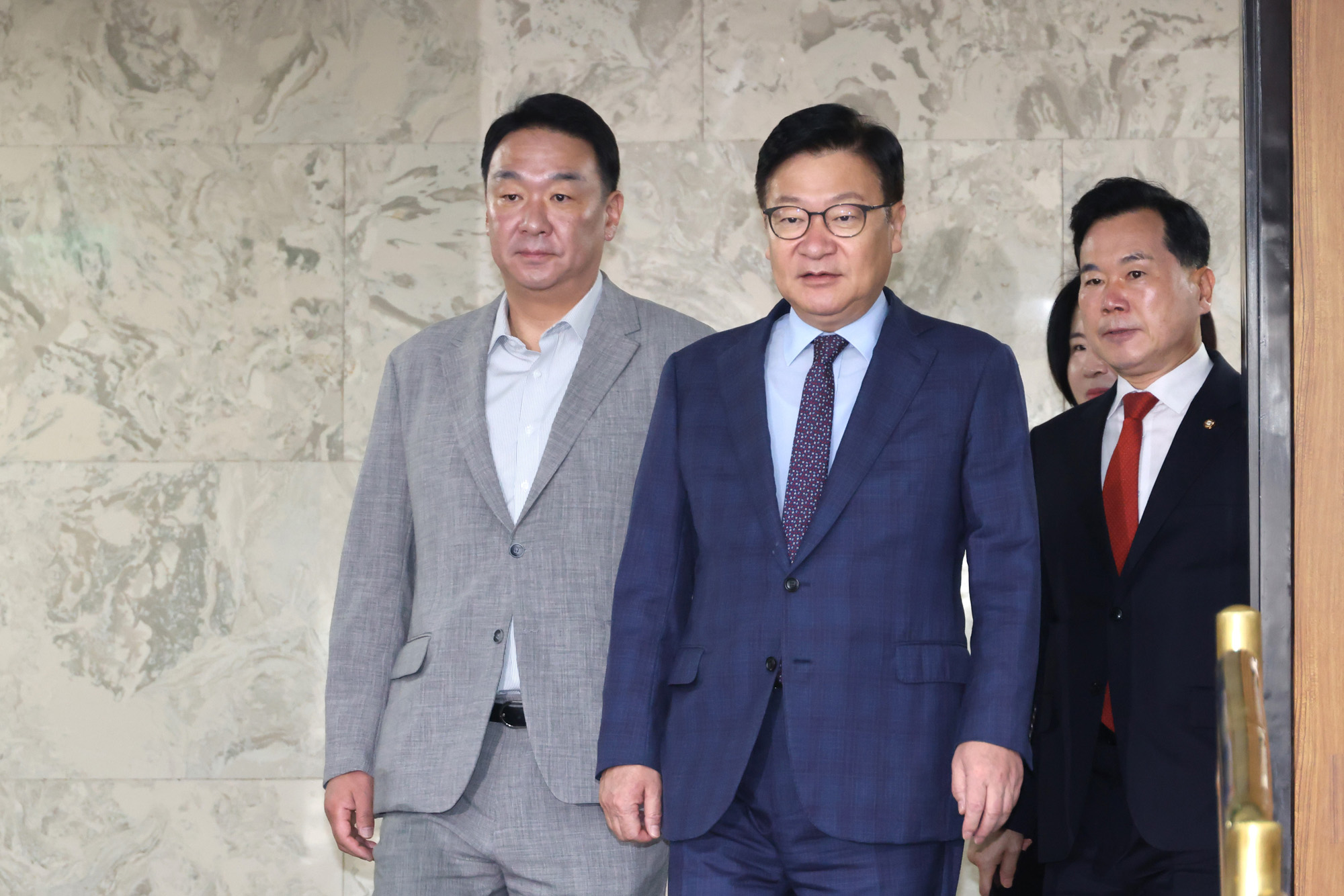 정치;국회;국민의힘 원내대책회의;정점식