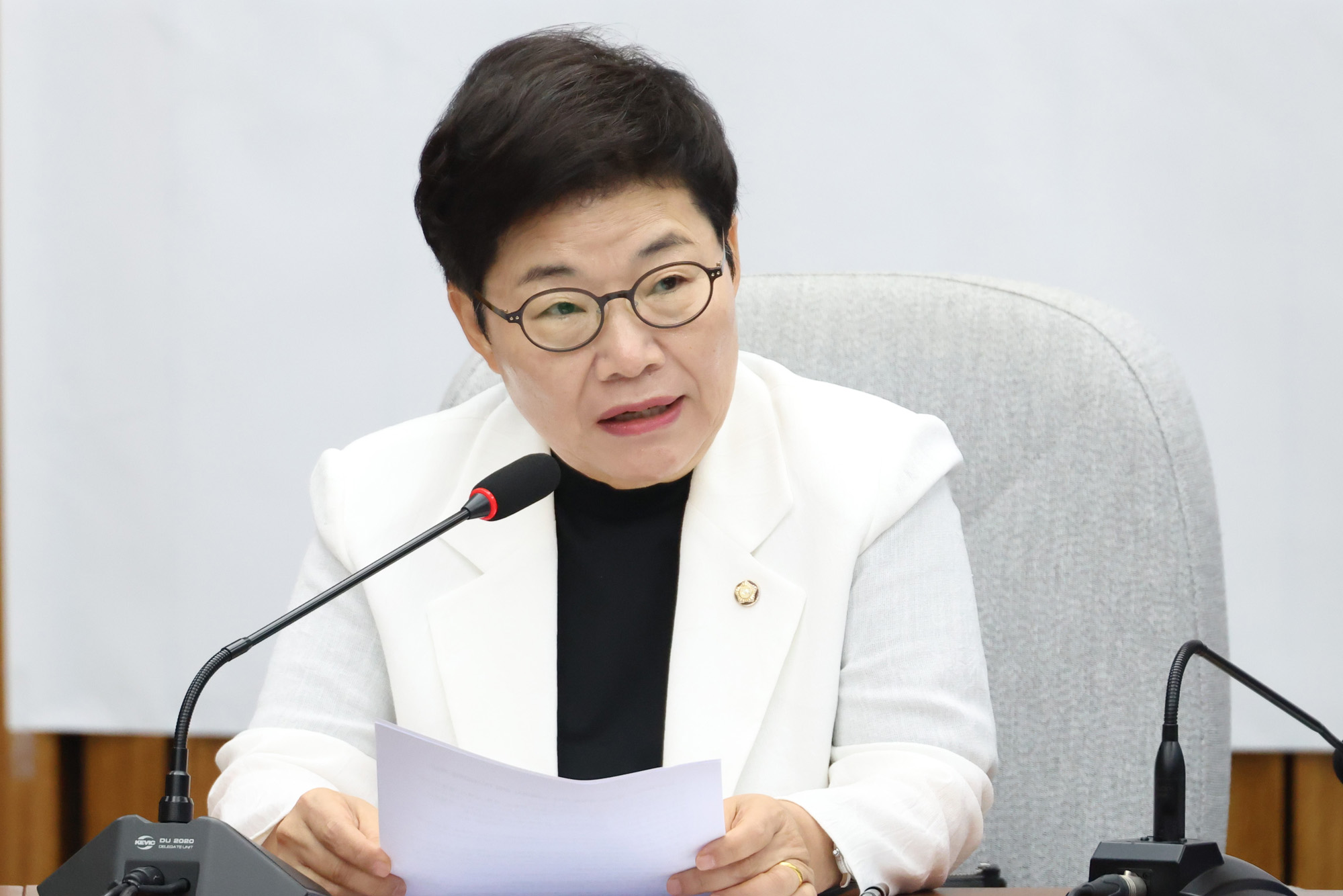 정치;국회;국민의힘 원내대책회의;임이자