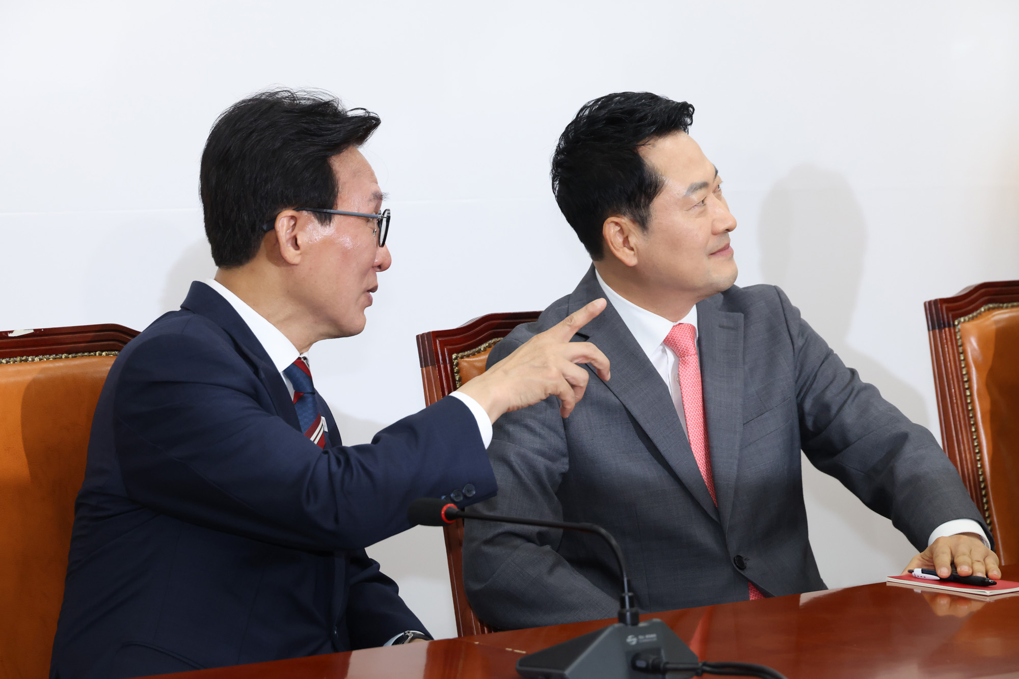 정치;국회;김민석;장동혁