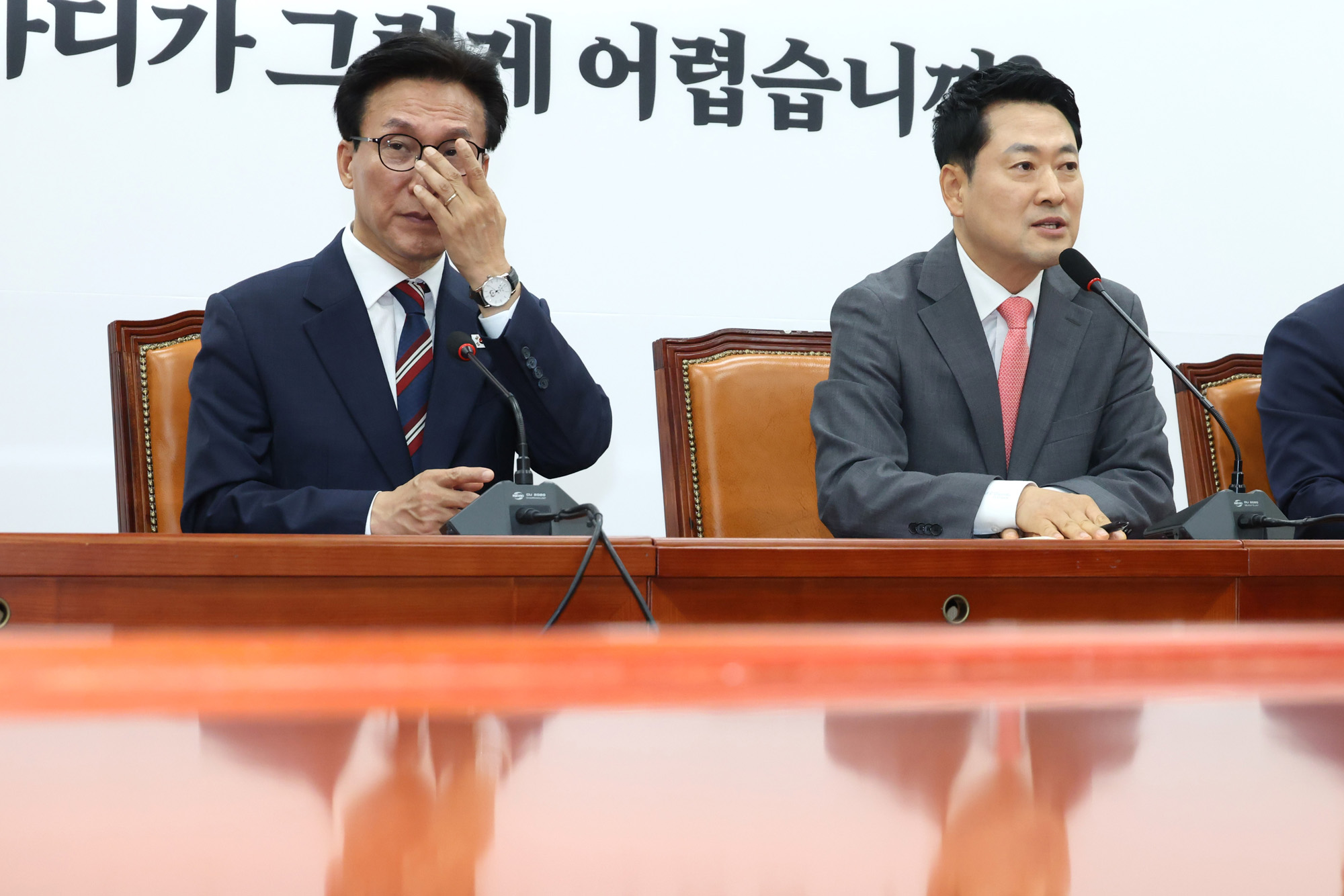 정치;국회;김민석;장동혁