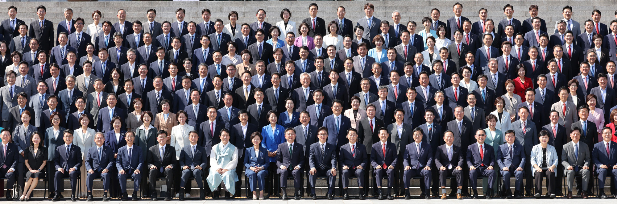 정치;국회;국회의원단체사진;22대후반기국회의원단체사진촬영;김민석;장동혁;조정식 국회의장