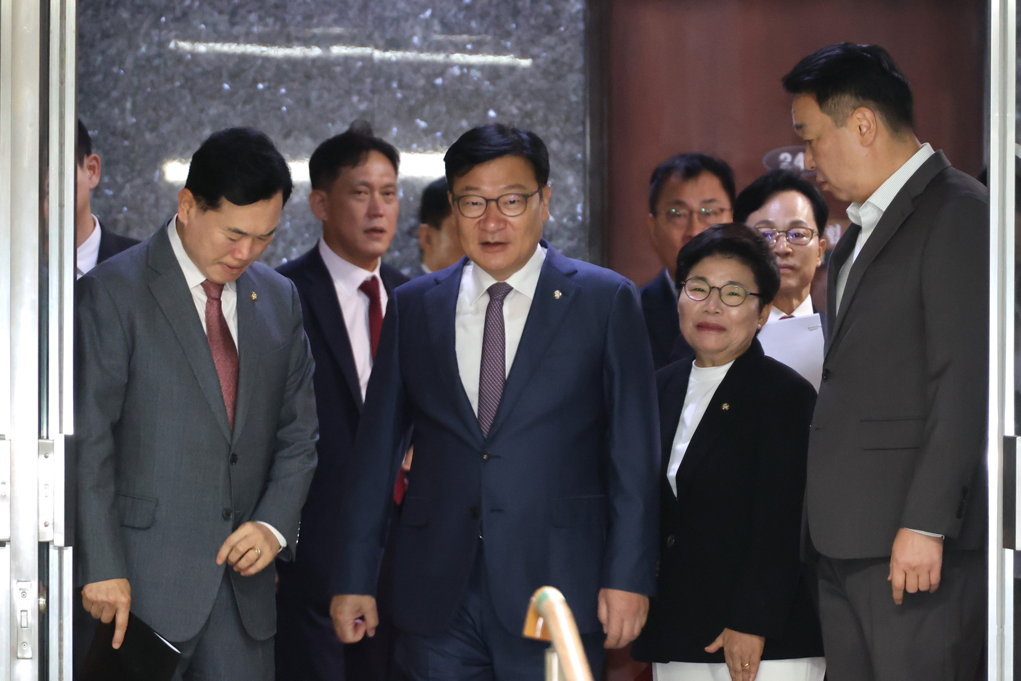 정치;국회;국민의힘 원내대책회의;정점식
