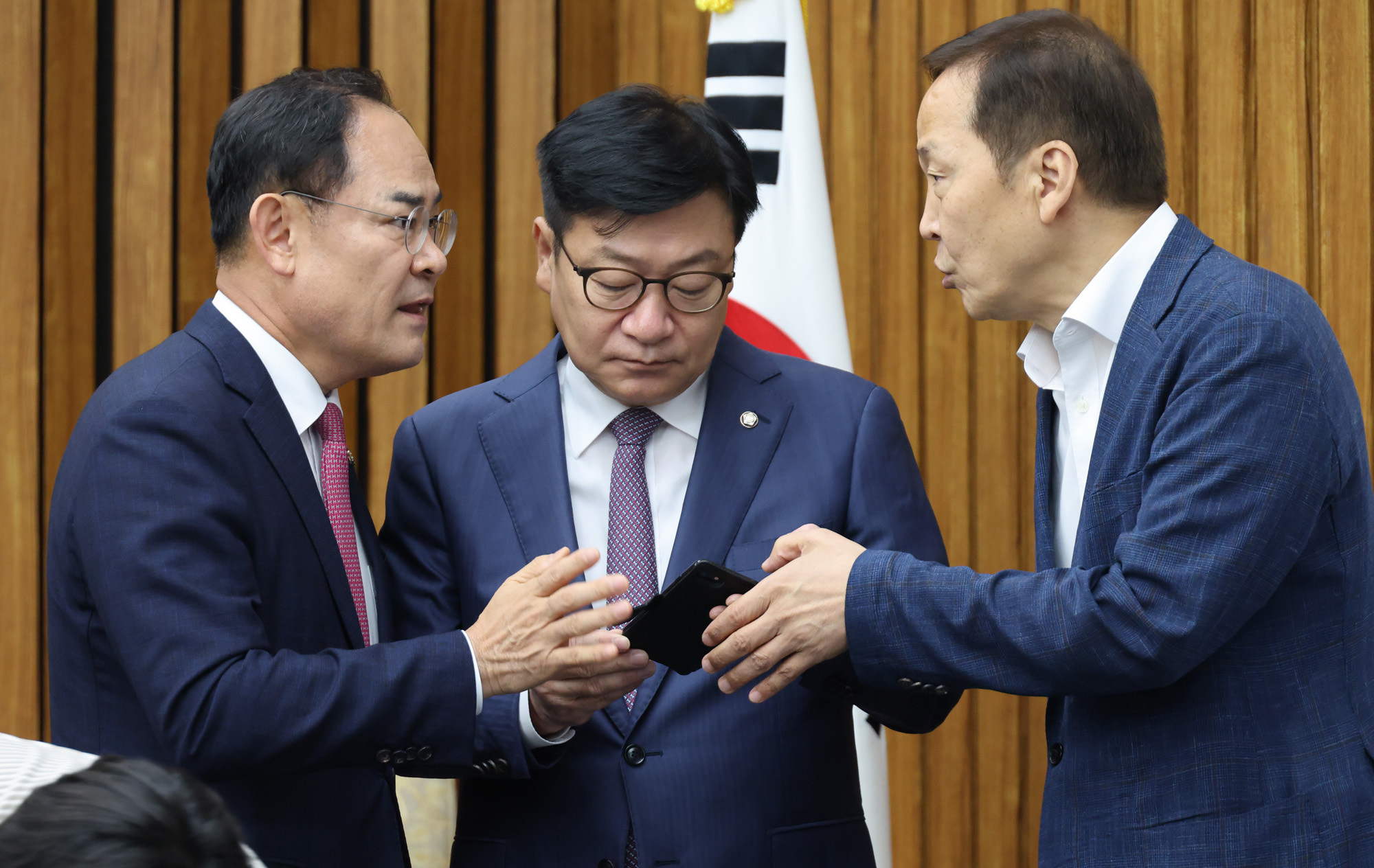 정치;국회;국민의힘 원내대책회의;정점식