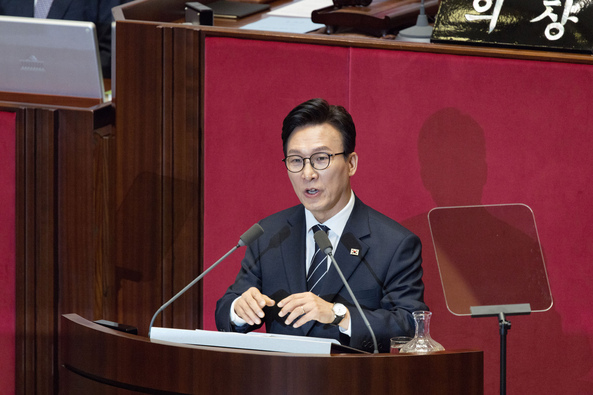 정치;국회;본회의;교섭단체대표연설