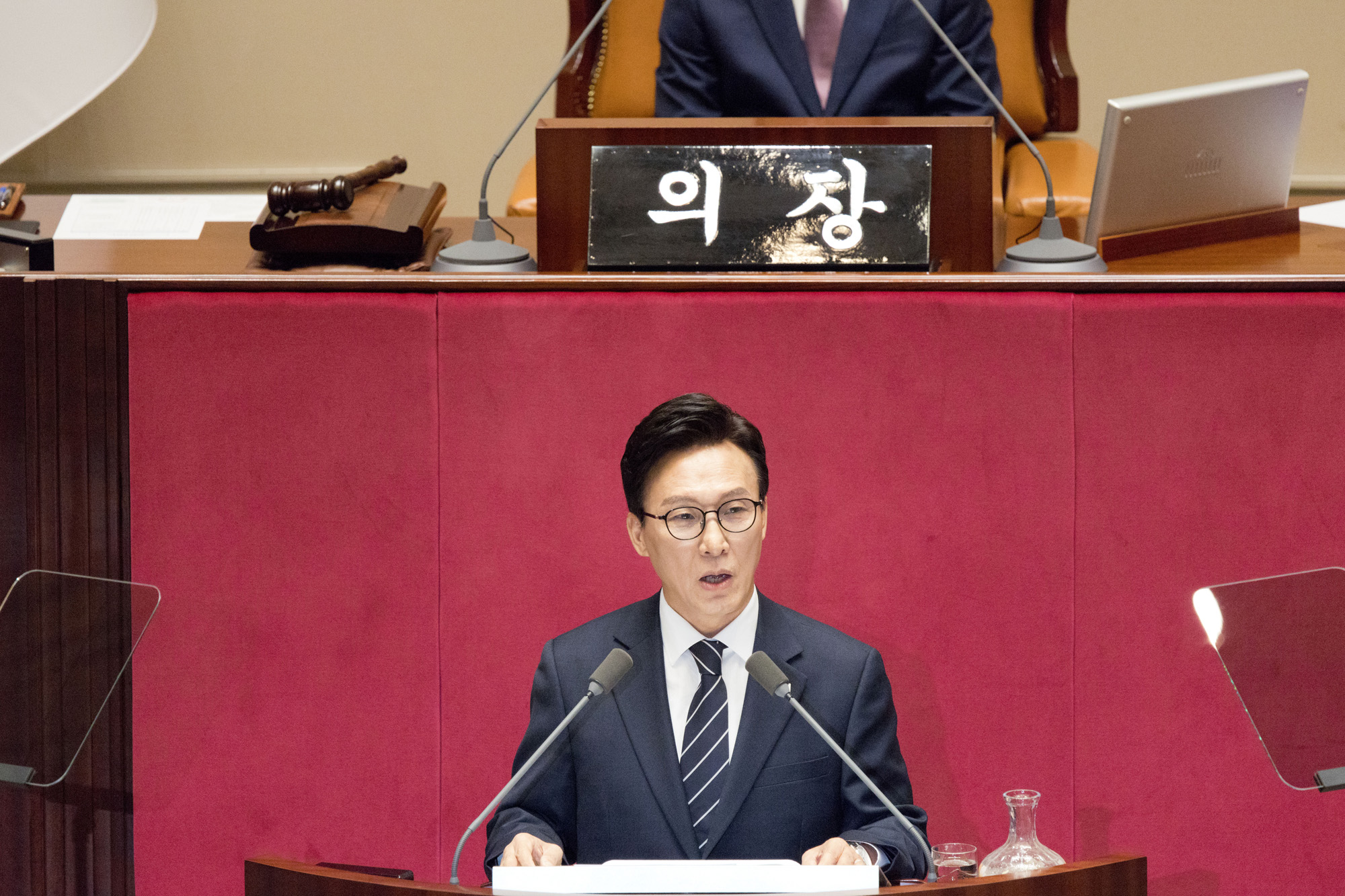 정치;국회;본회의;교섭단체대표연설