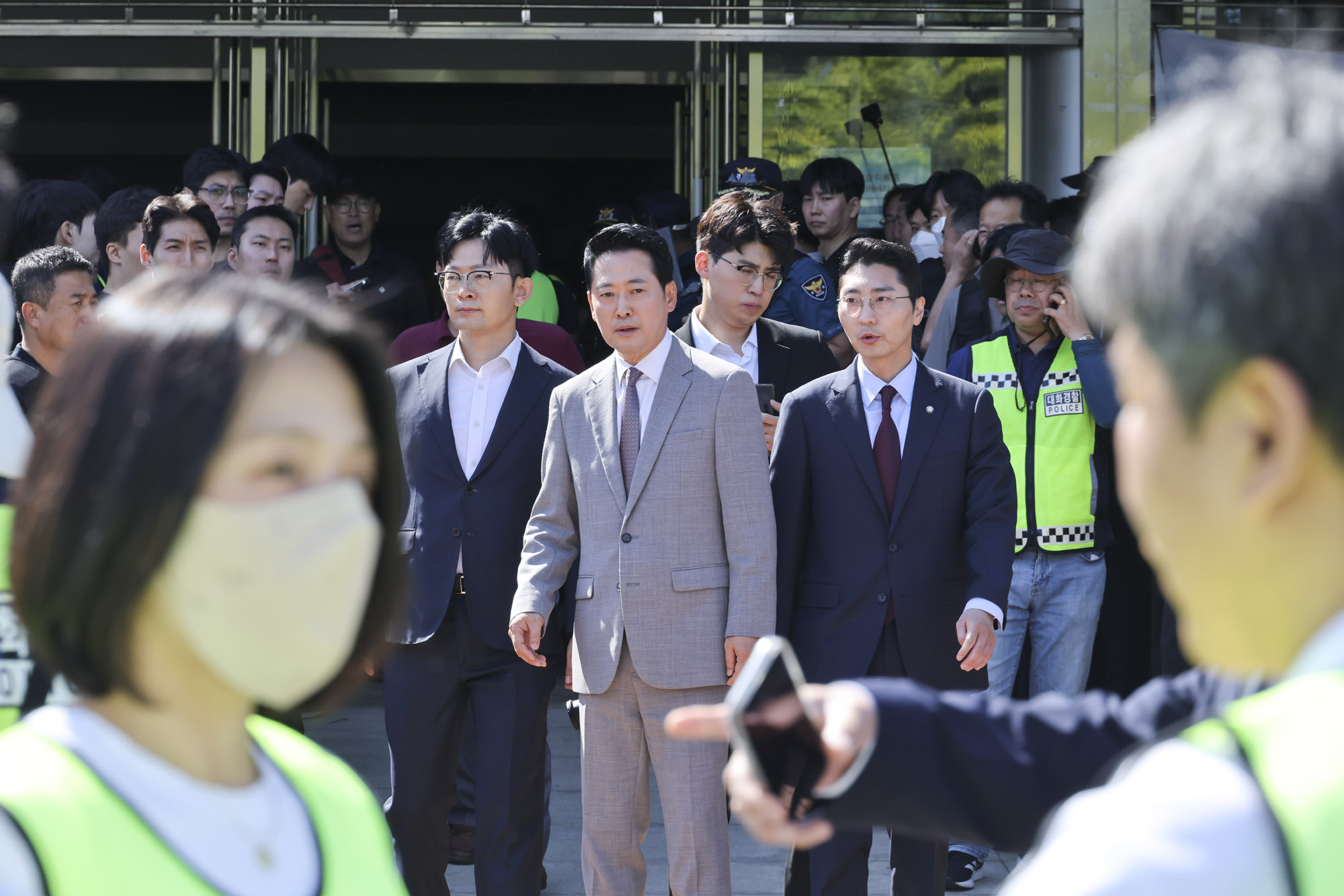 올림픽공원개표소;올림픽공원집회;올림픽공원시위;올림픽공원강제진압