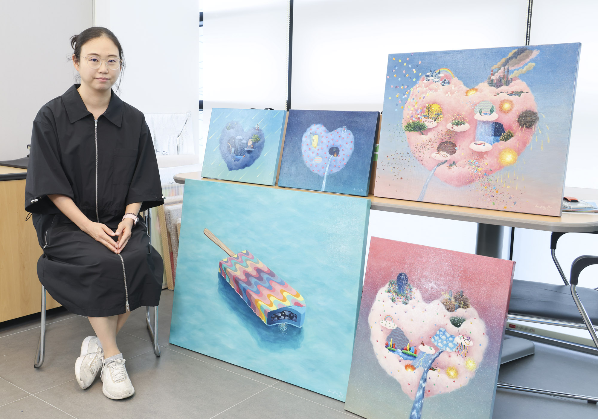 안상희;안상희작가;아티스트;화가의방;한국미술응원프로젝트;그림