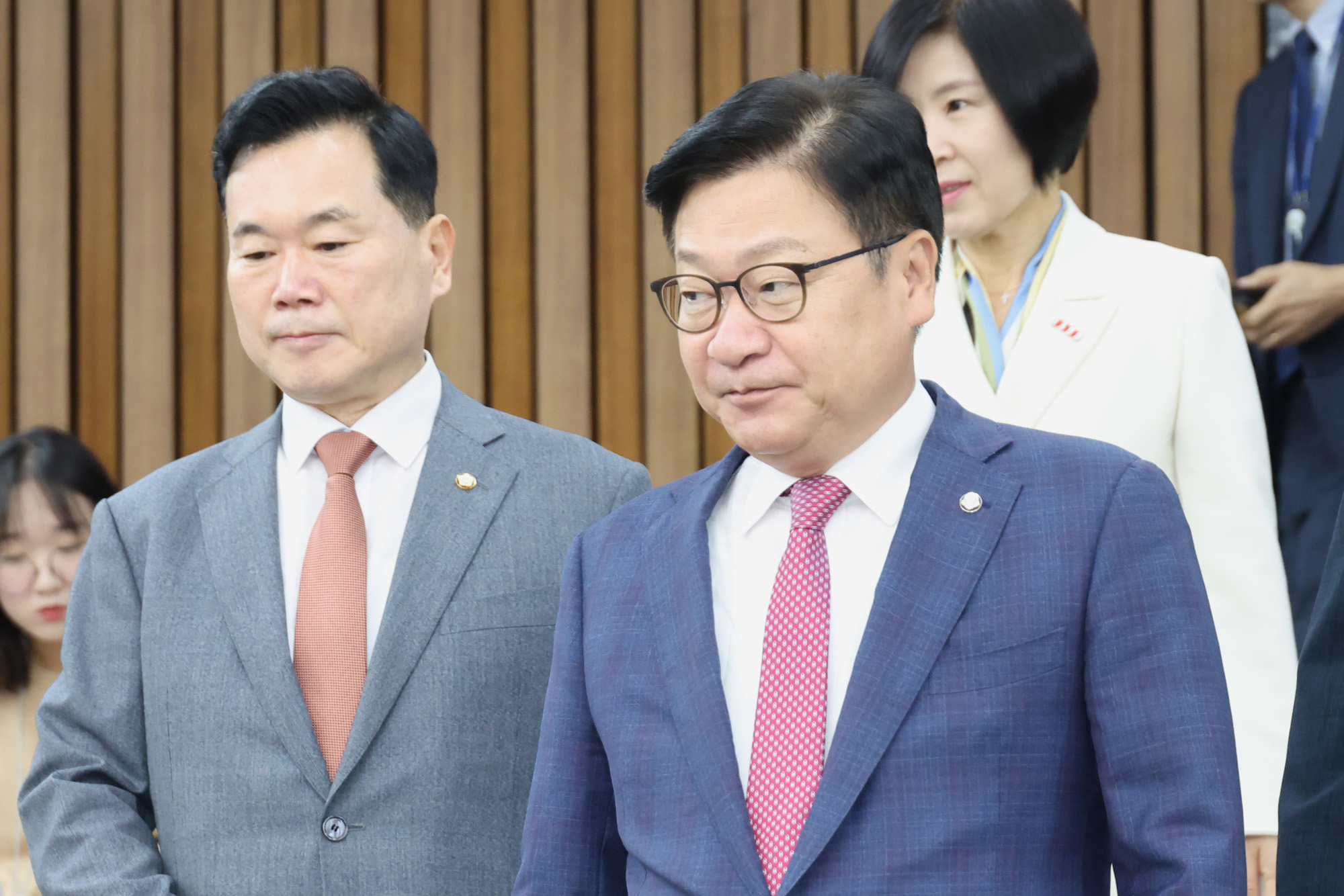 정치;국회;국민의힘 원내대책회의;정점식