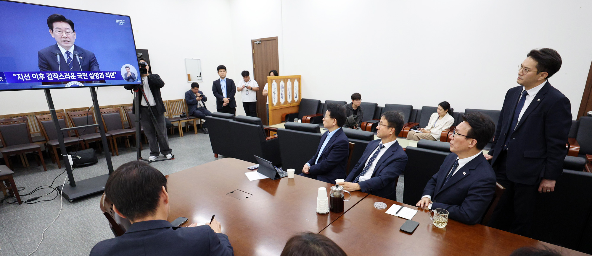 정치;국회;김민석;이재명대통령기자회견