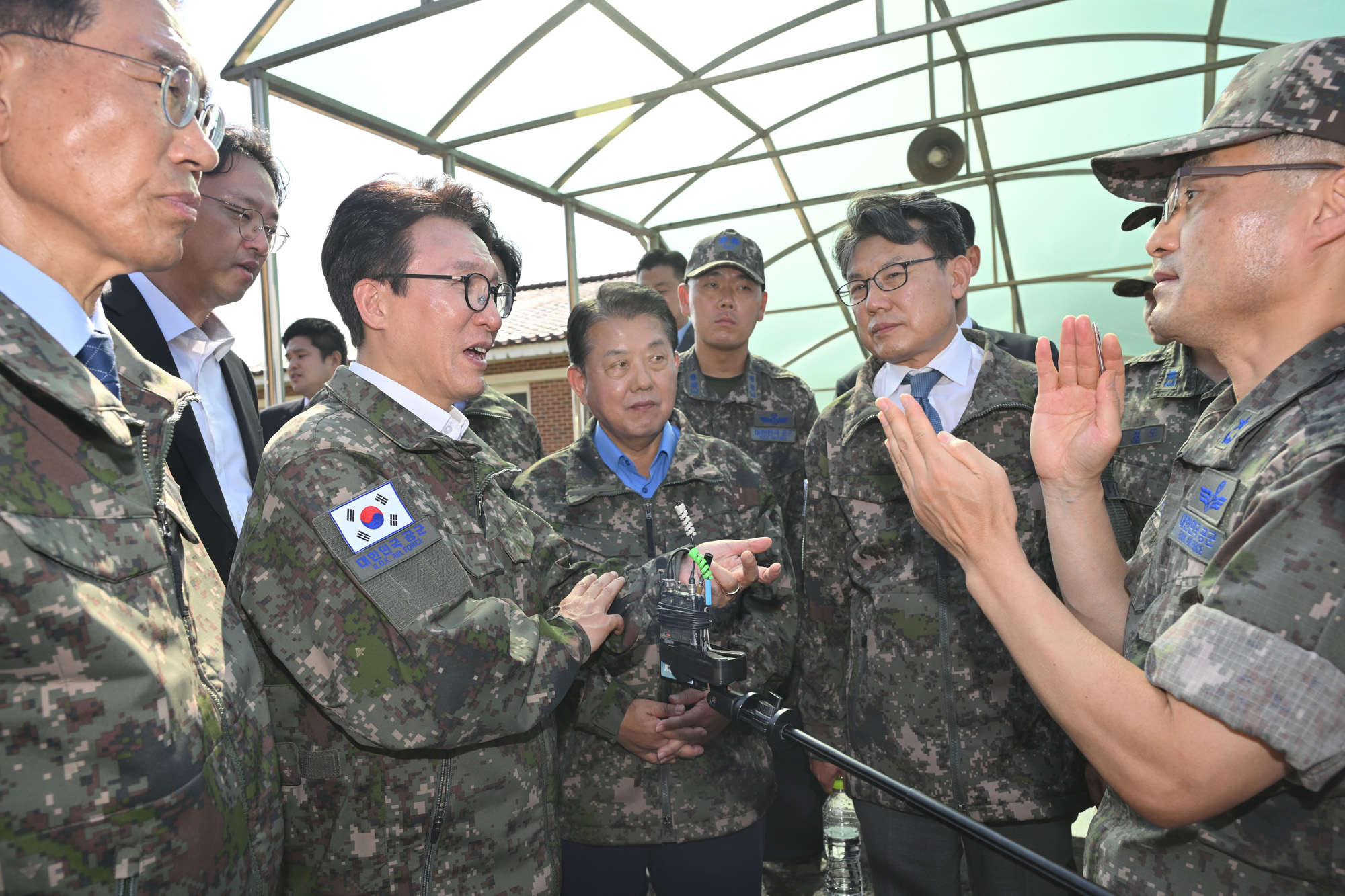 정치;국회;김민석;공군부대