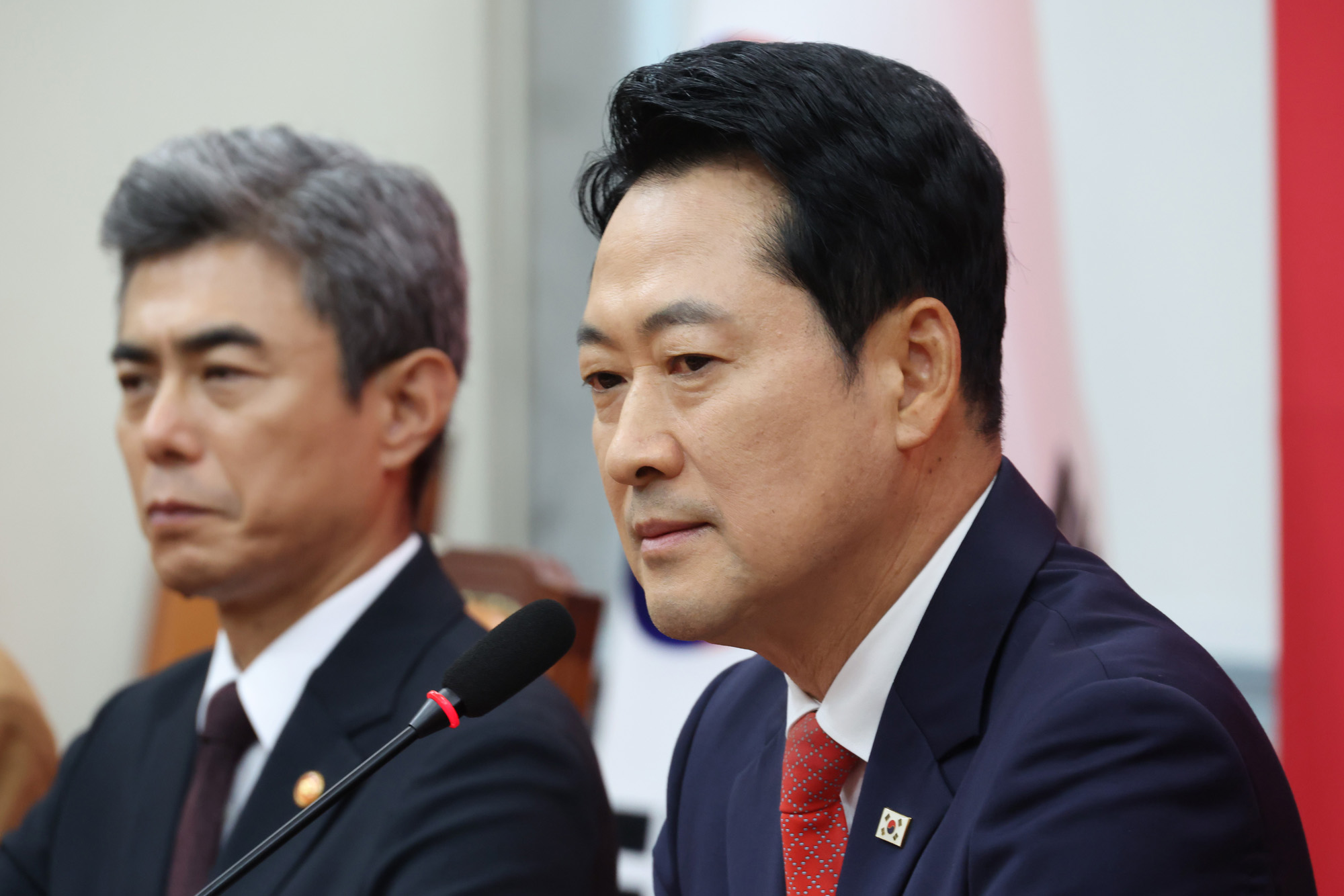정치;국회;장동혁;강신철 국방부장관
