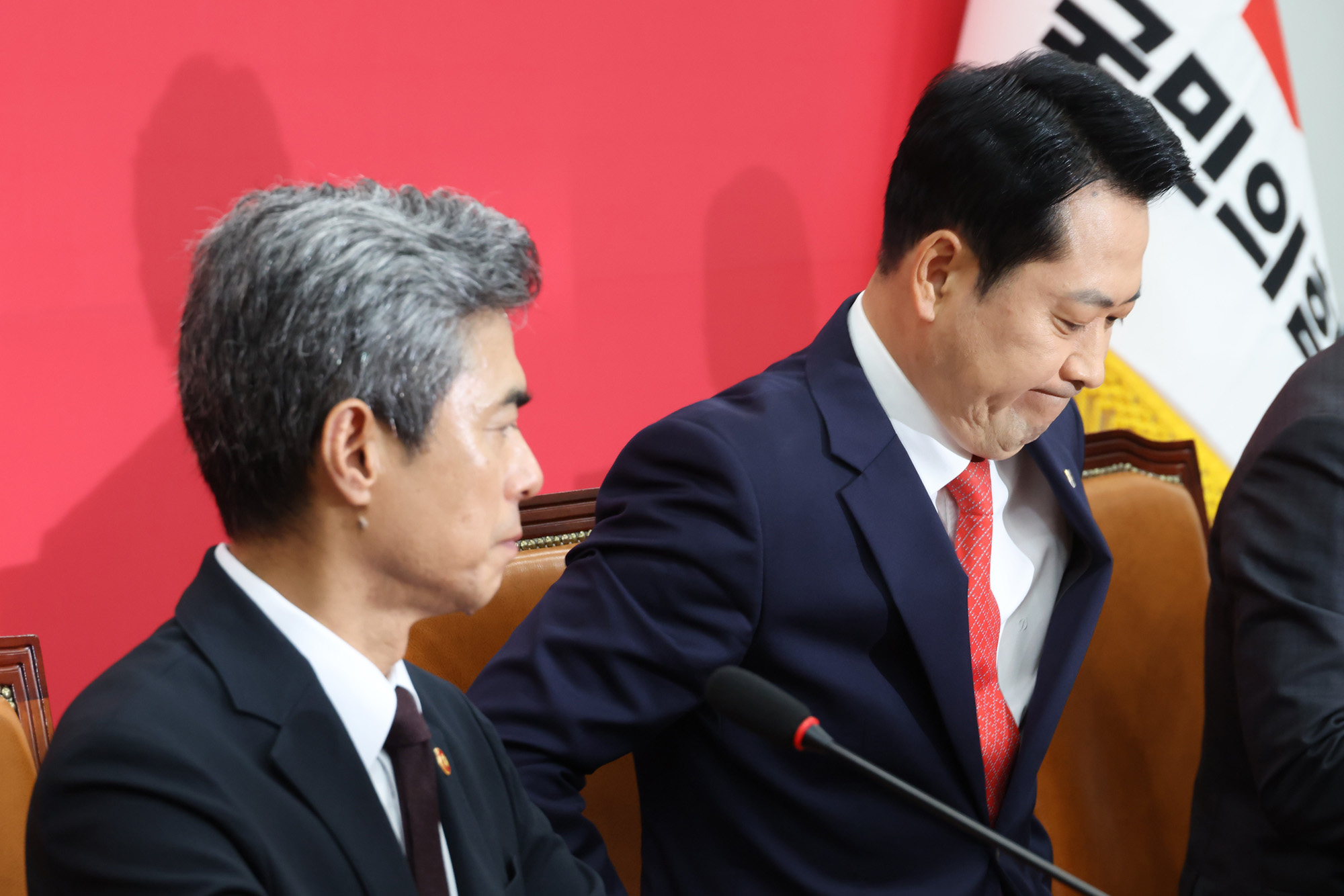 정치;국회;장동혁;강신철 국방부장관