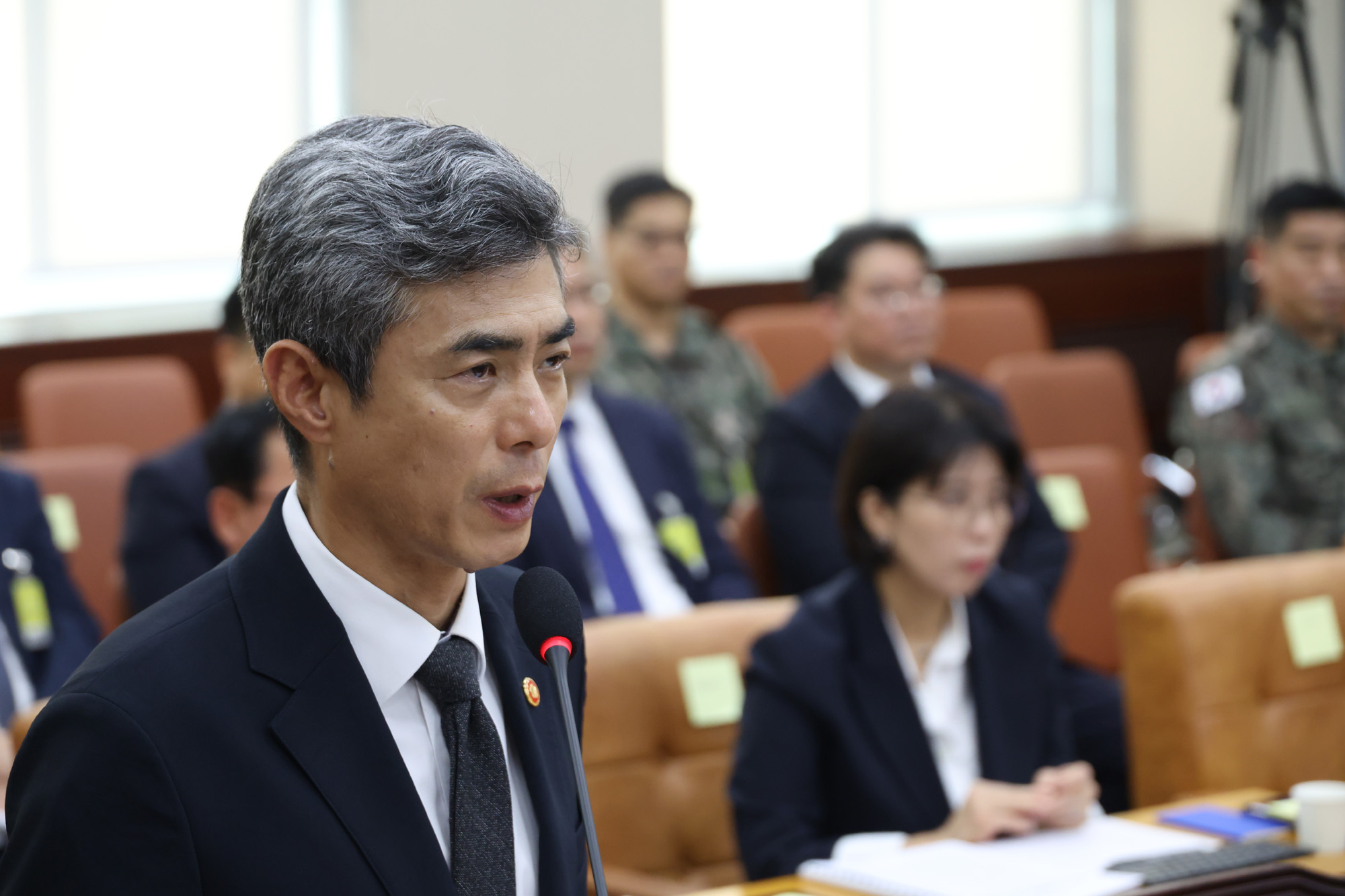 국회;정치;국방위원회;비무장지대지뢰폭발사고;강신철 국방부장관;진영승 합참의장