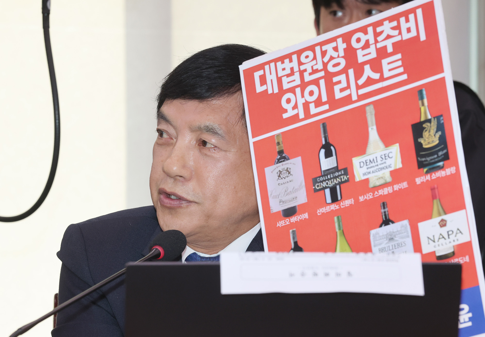 정치;국회;국정감사;대법원;조희대와인법카