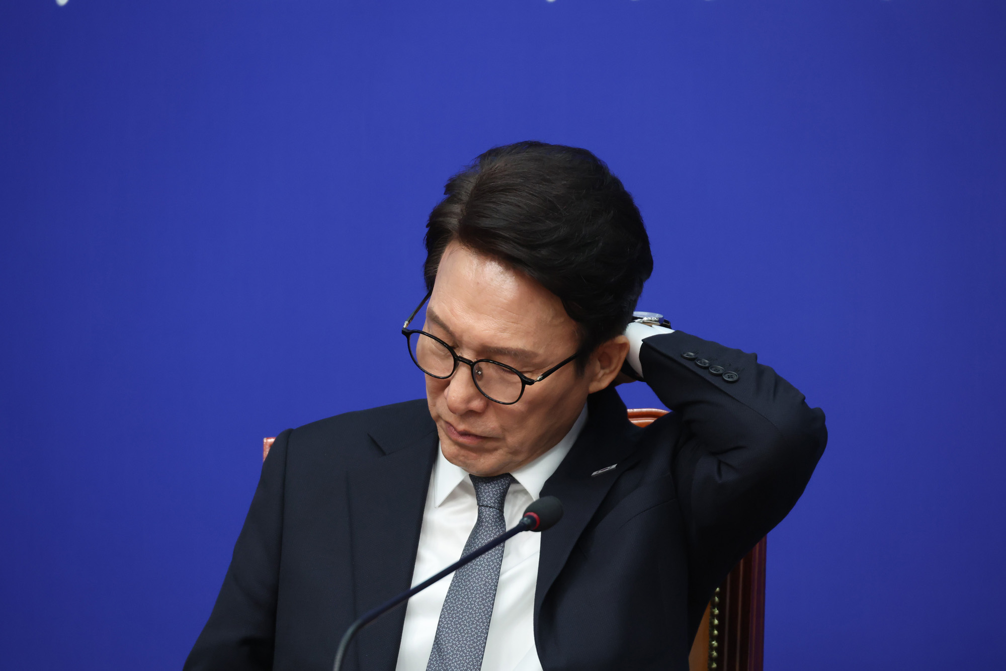 정치;국회;더불어민주당 최고위원회의;김민석