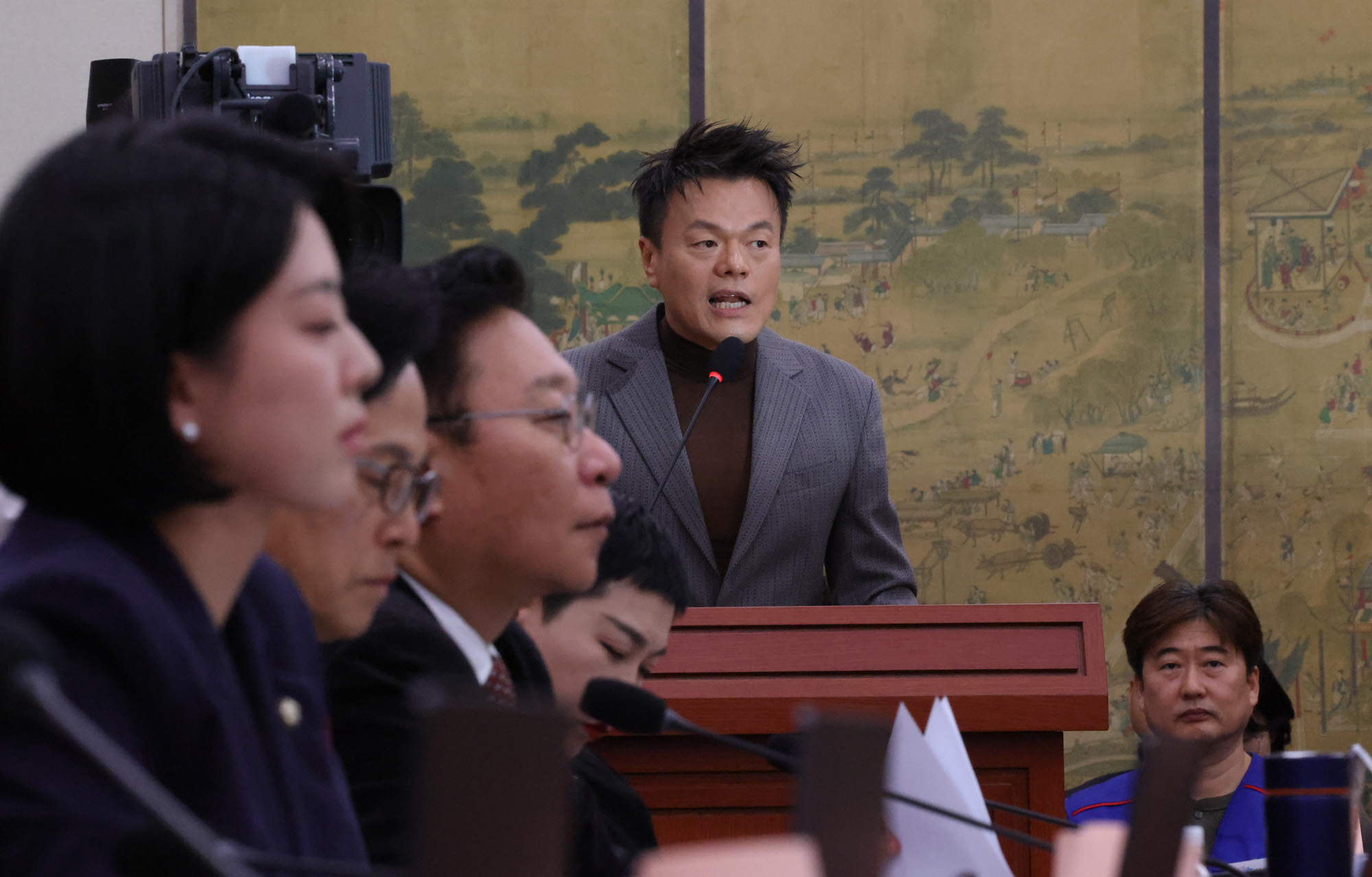 정치;국회;국정감사;문화체육관광위원회 문화체육관광부;대중문화교류위원회;박진영