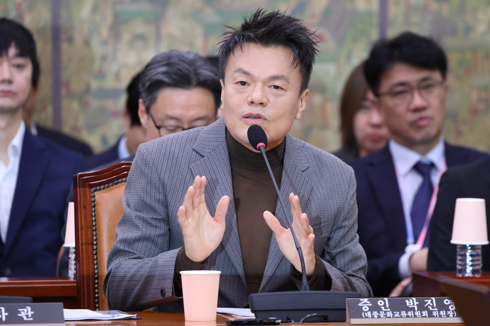정치;국회;국정감사;문화체육관광위원회 문화체육관광부;대중문화교류위원회;박진영