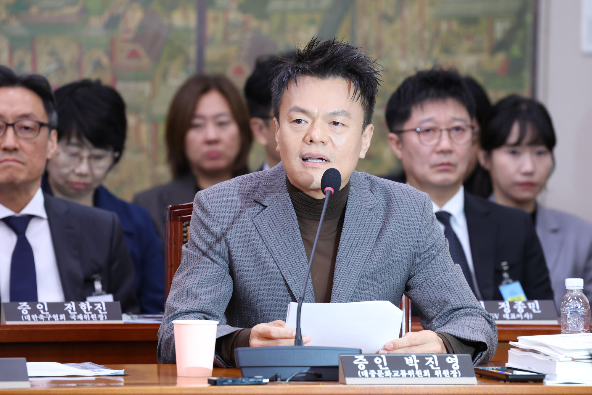 정치;국회;국정감사;문화체육관광위원회 문화체육관광부;대중문화교류위원회;박진영